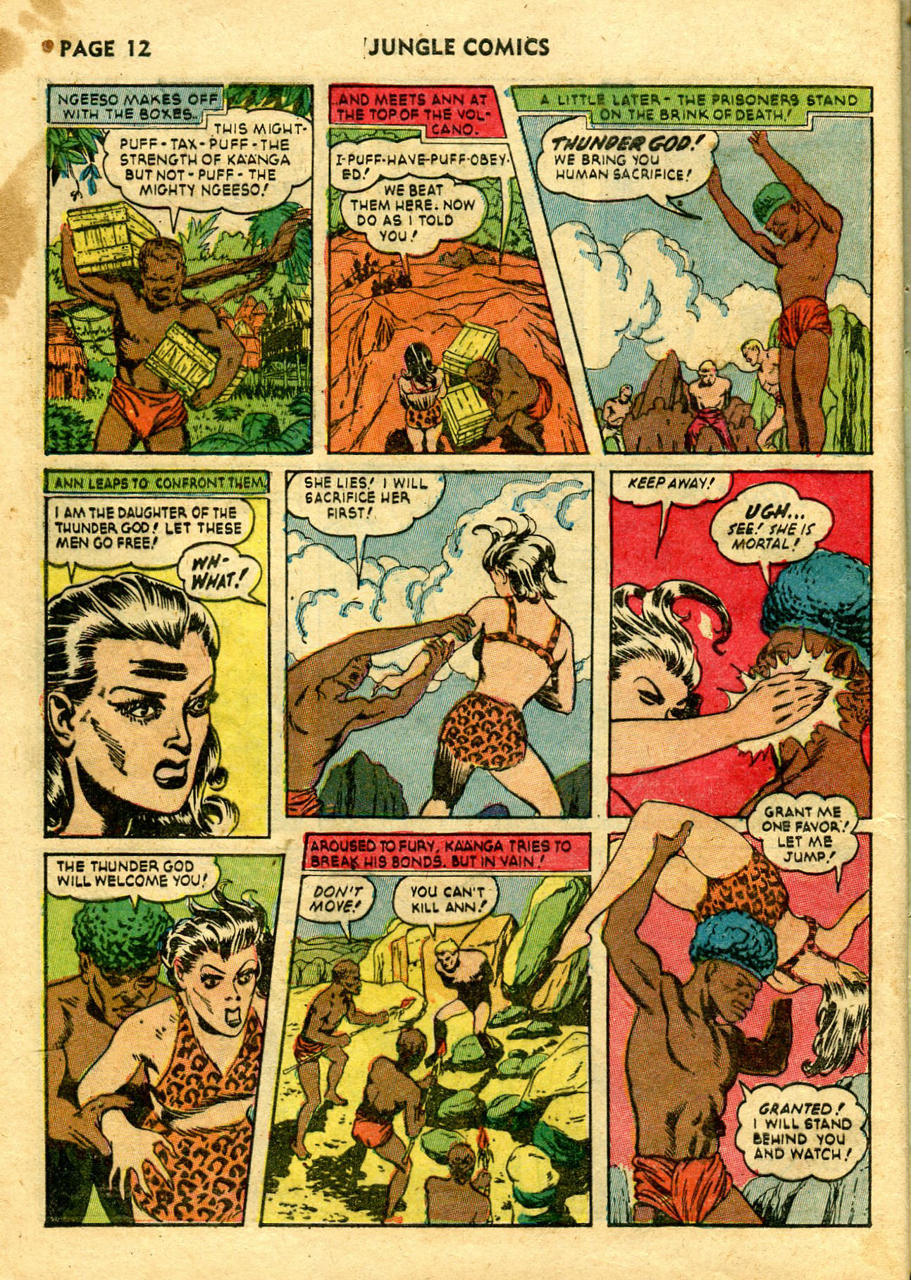 Read online Jungle Comics comic -  Issue #28 - 15