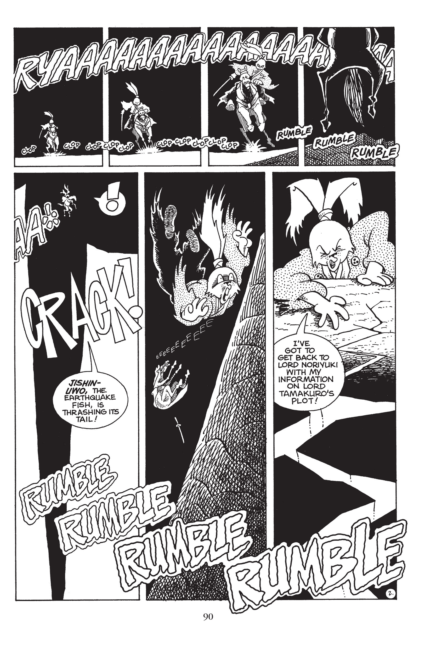 Read online Usagi Yojimbo (1987) comic -  Issue # _TPB 4 - 89