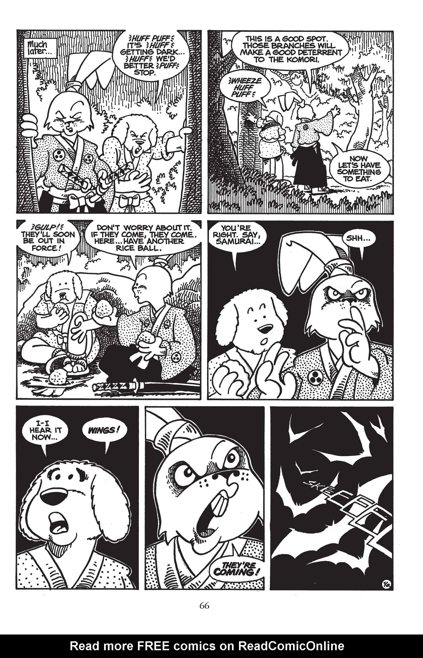 Read online Usagi Yojimbo (1987) comic -  Issue # _TPB 5 - 65