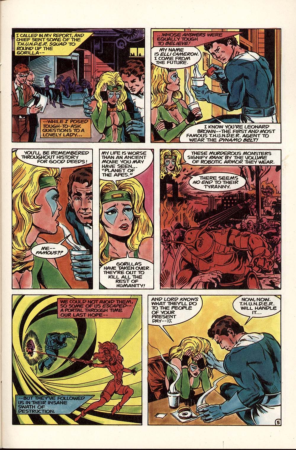 Read online Wally Wood's T.H.U.N.D.E.R. Agents comic -  Issue #5 - 41