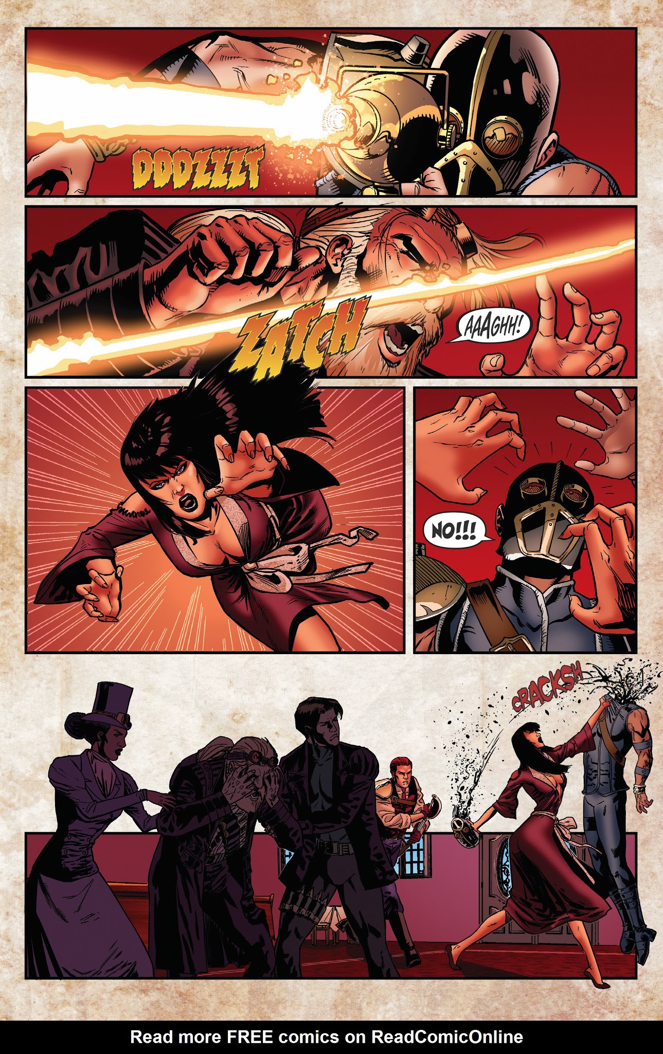 Read online Legenderry: Vampirella comic -  Issue # _TPB - 73