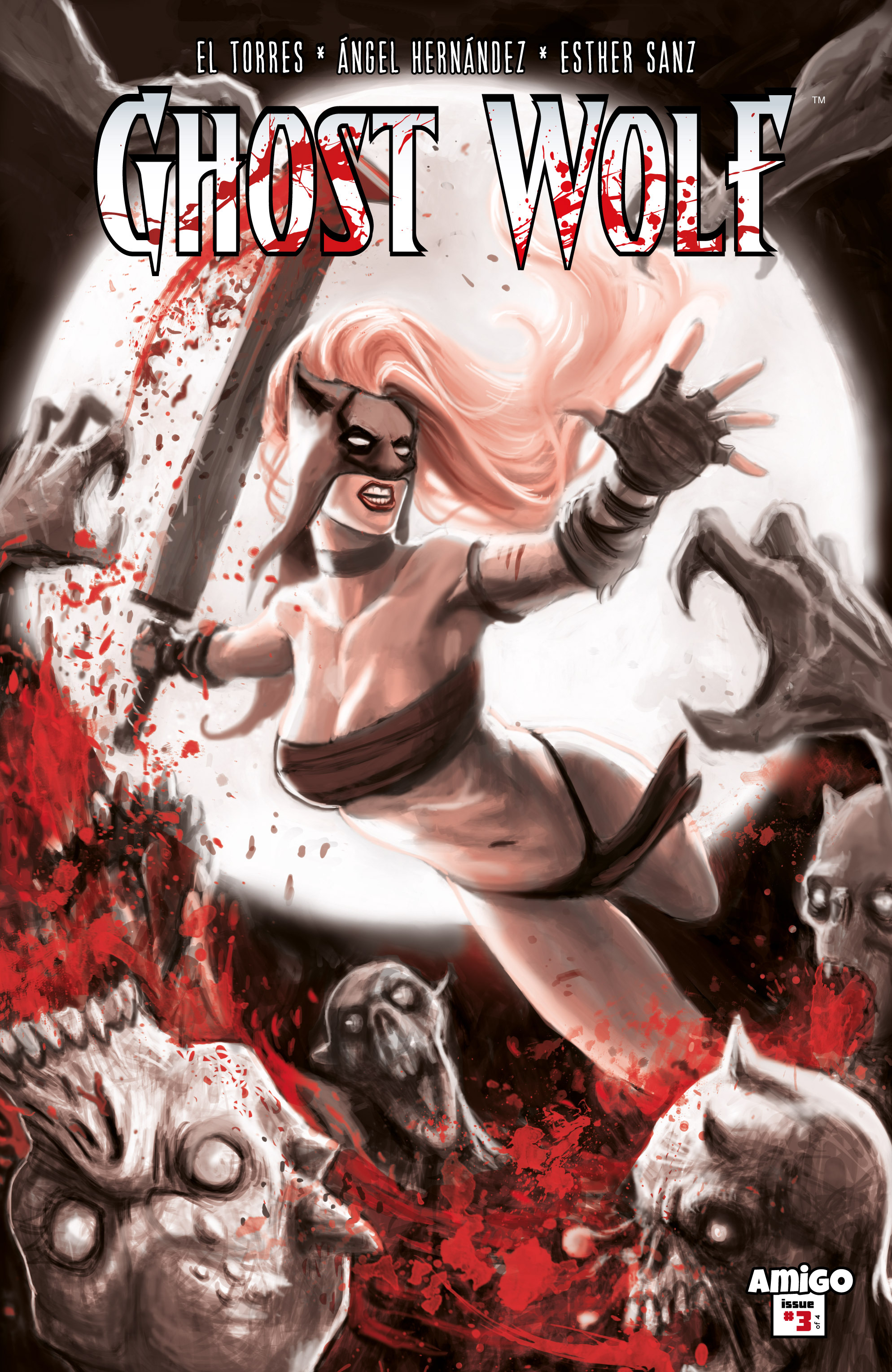 Read online Ghost Wolf comic -  Issue #3 - 1