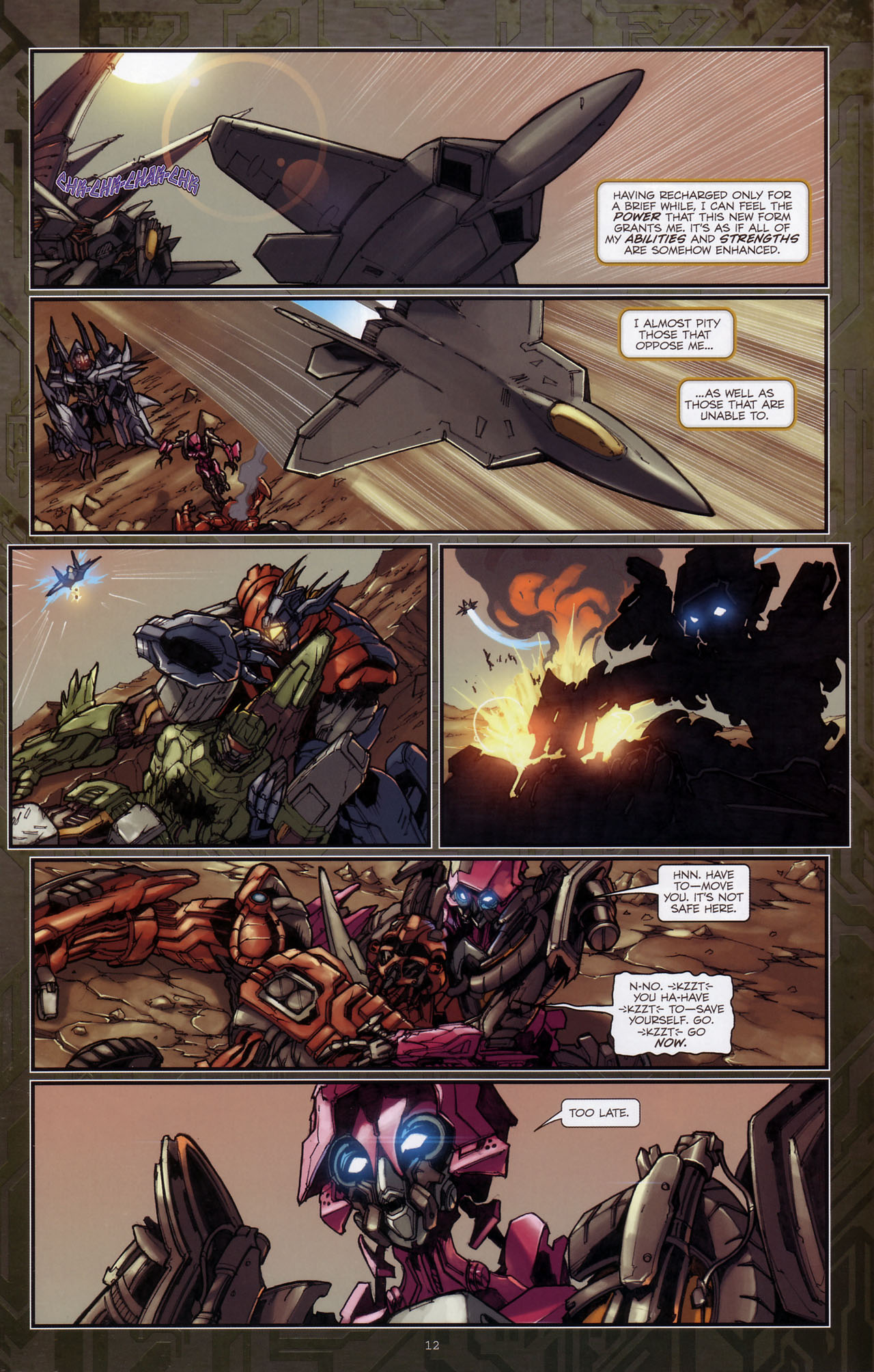 Read online Transformers: The Reign of Starscream comic -  Issue #3 - 13