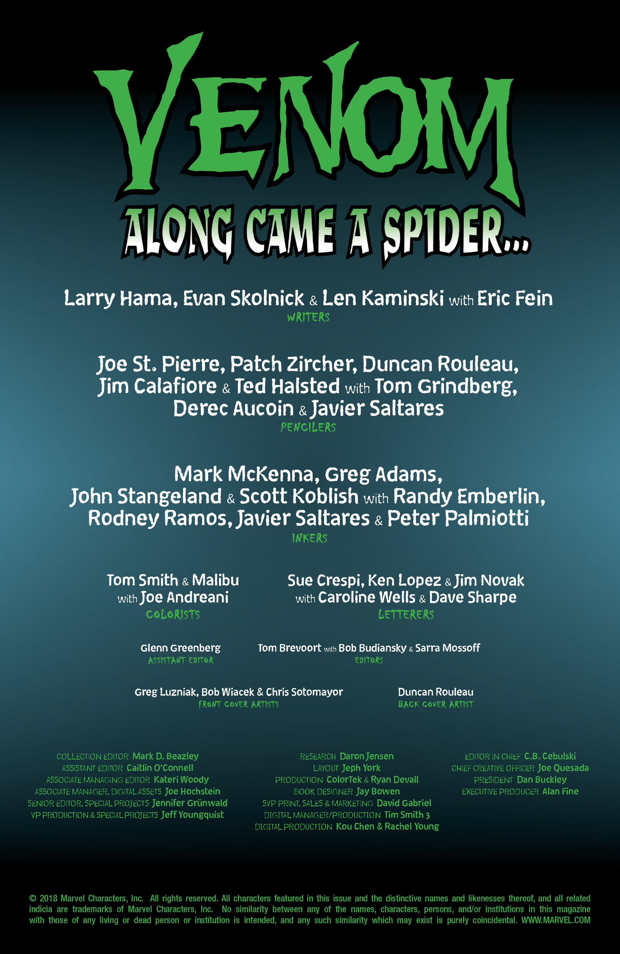 Read online Venom: Along Came a Spider... (2018) comic -  Issue # TPB (Part 1) - 3