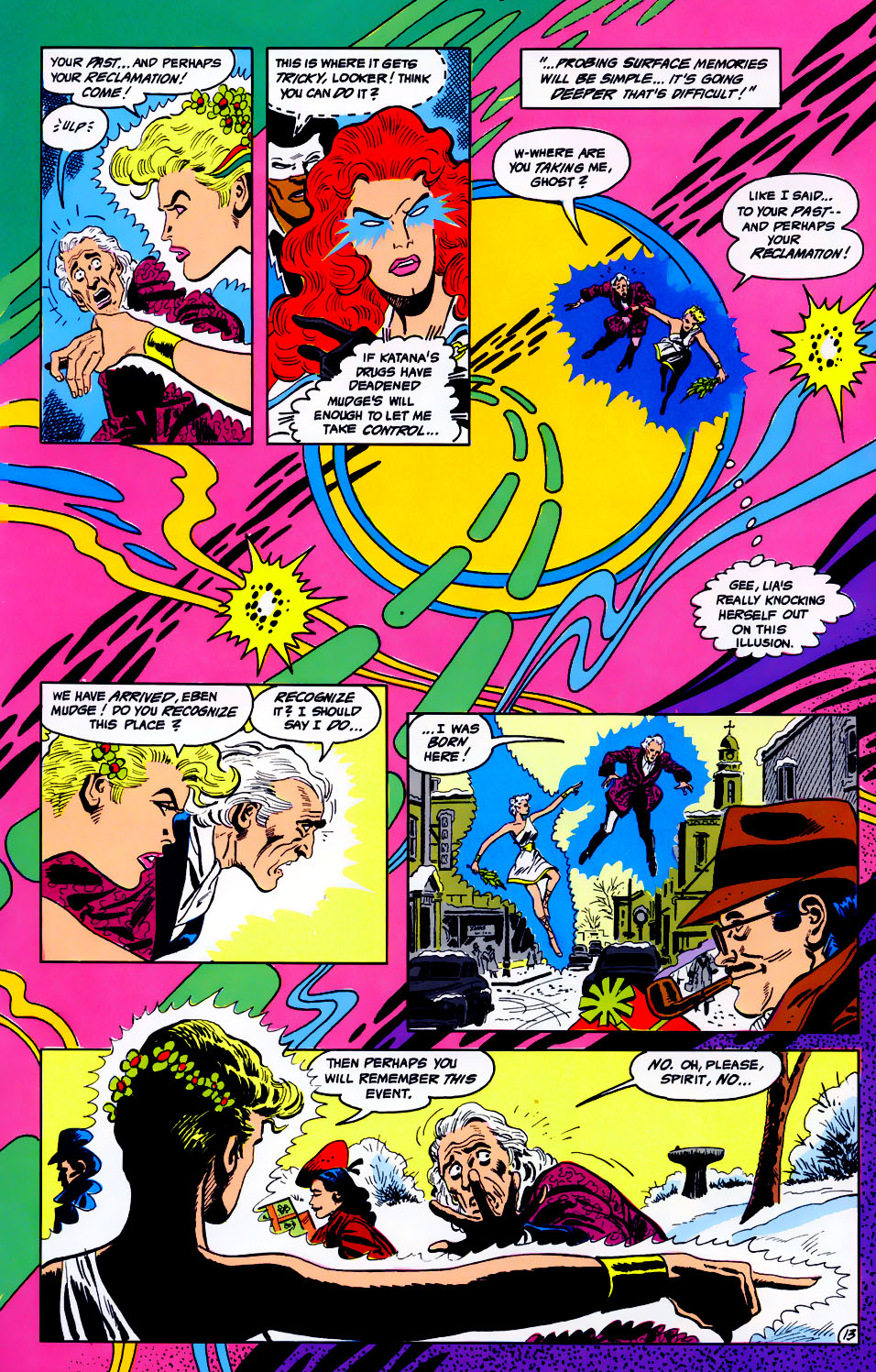 Read online The Outsiders (1985) comic -  Issue #5 - 14