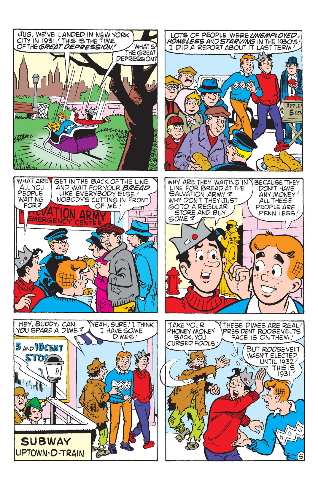 Read online Archie Through Time comic -  Issue # TPB (Part 1) - 52