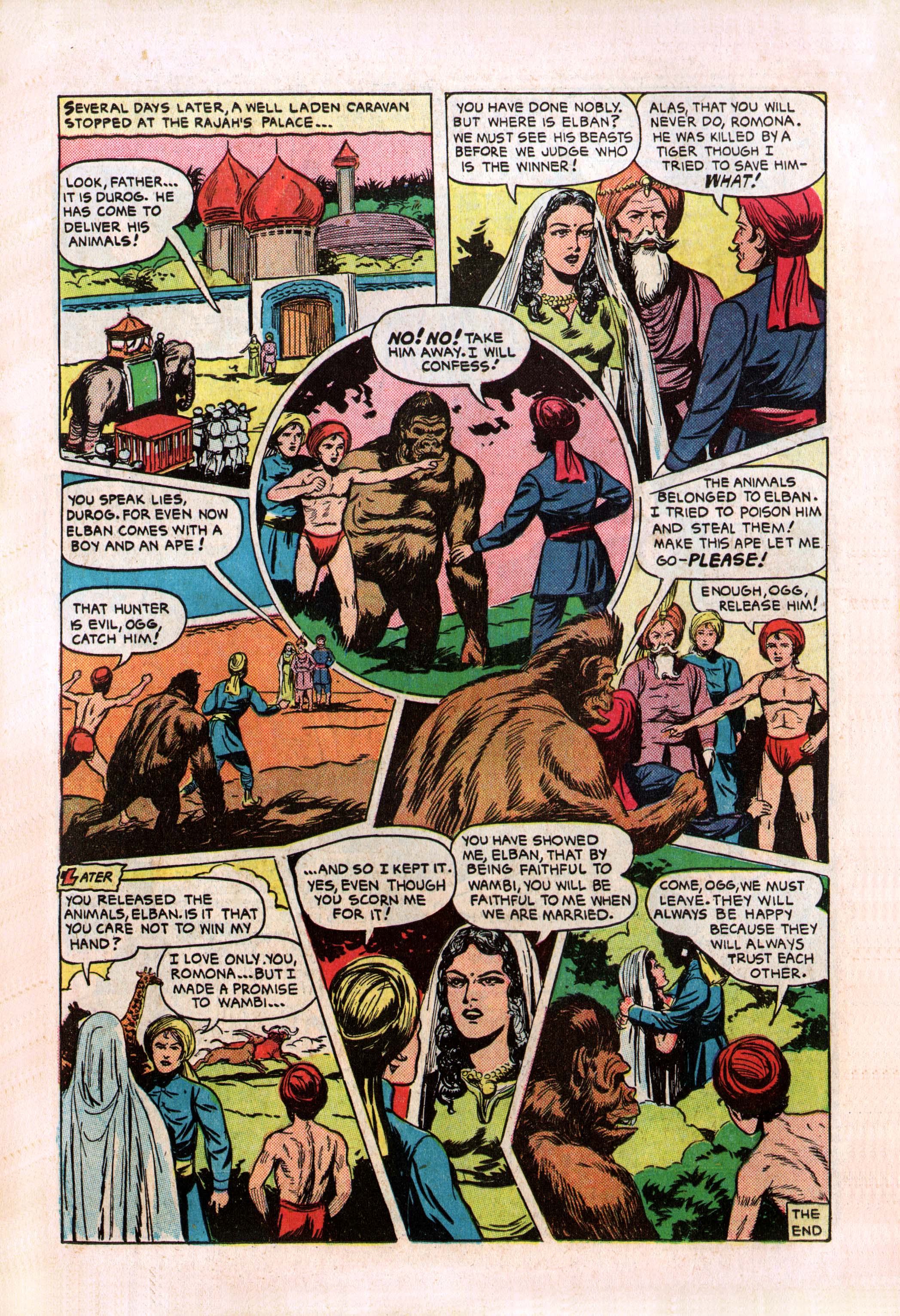 Read online Wambi Jungle Boy comic -  Issue #8 - 14