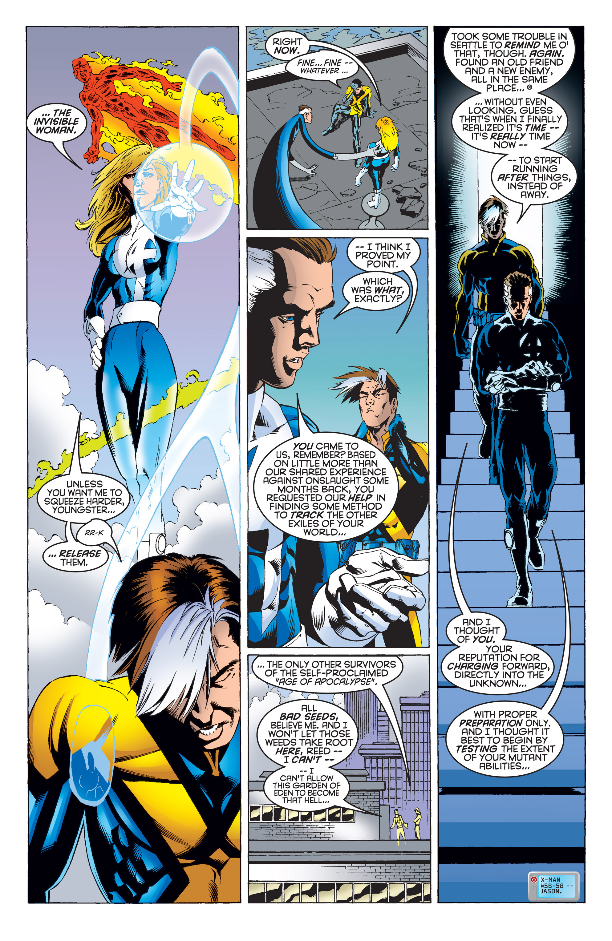 Read online X-Men vs. Apocalypse comic -  Issue # TPB 1 - 144