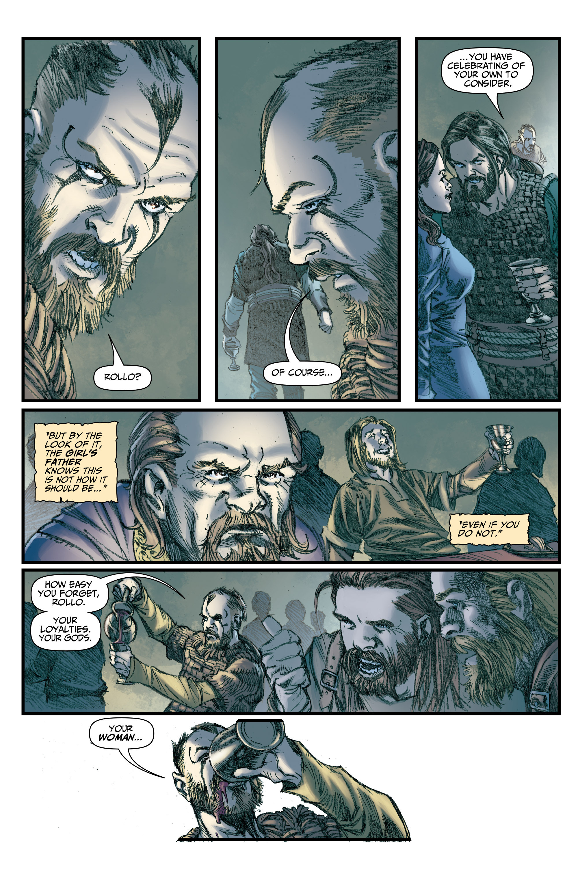 Read online Vikings: Godhead comic -  Issue #1 - 8