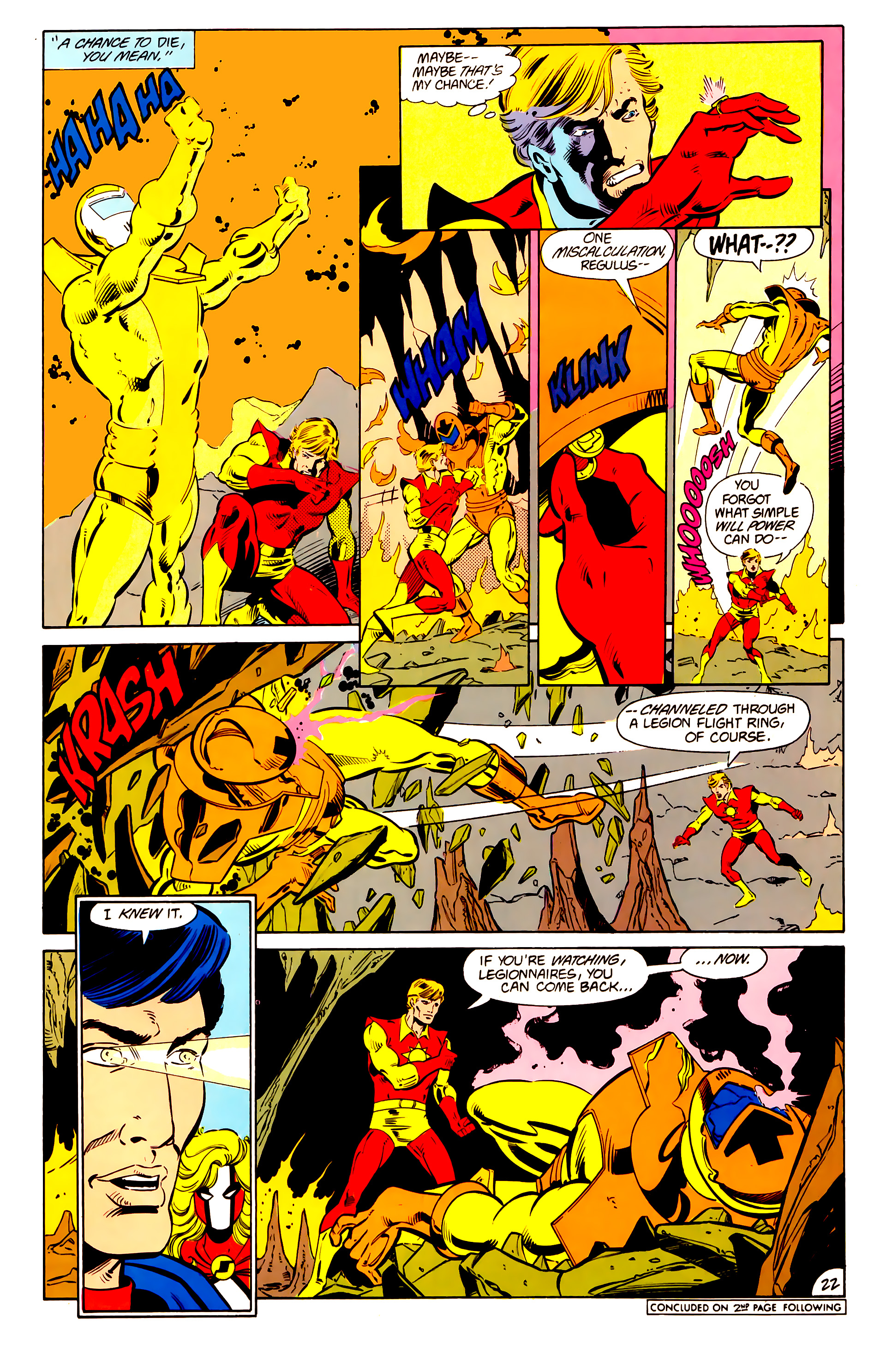 Read online Legion of Super-Heroes (1984) comic -  Issue #15 - 24