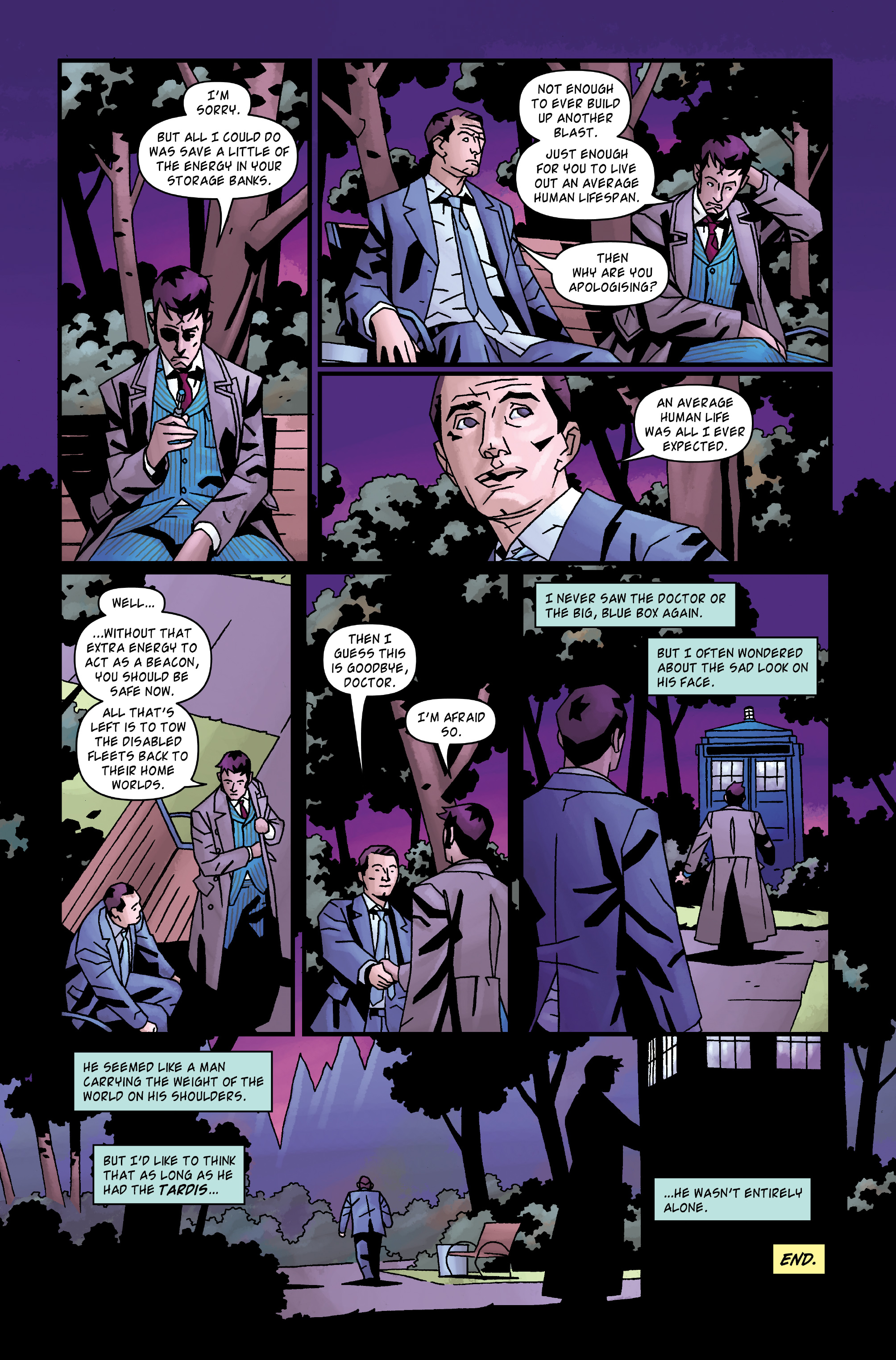 Read online Doctor Who: The Tenth Doctor Archives comic -  Issue #35 - 35