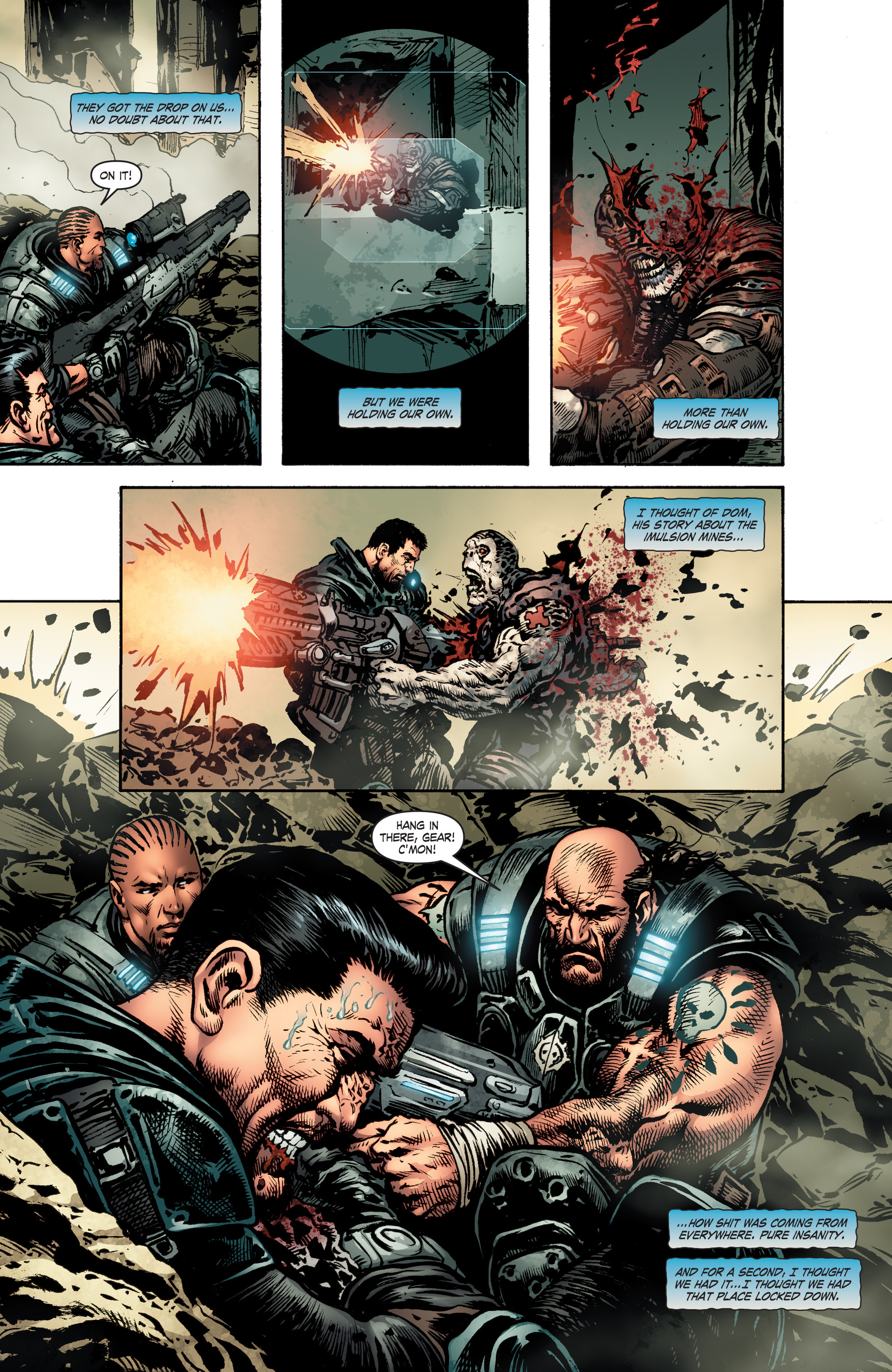 Read online Gears Of War comic -  Issue #1 - 23