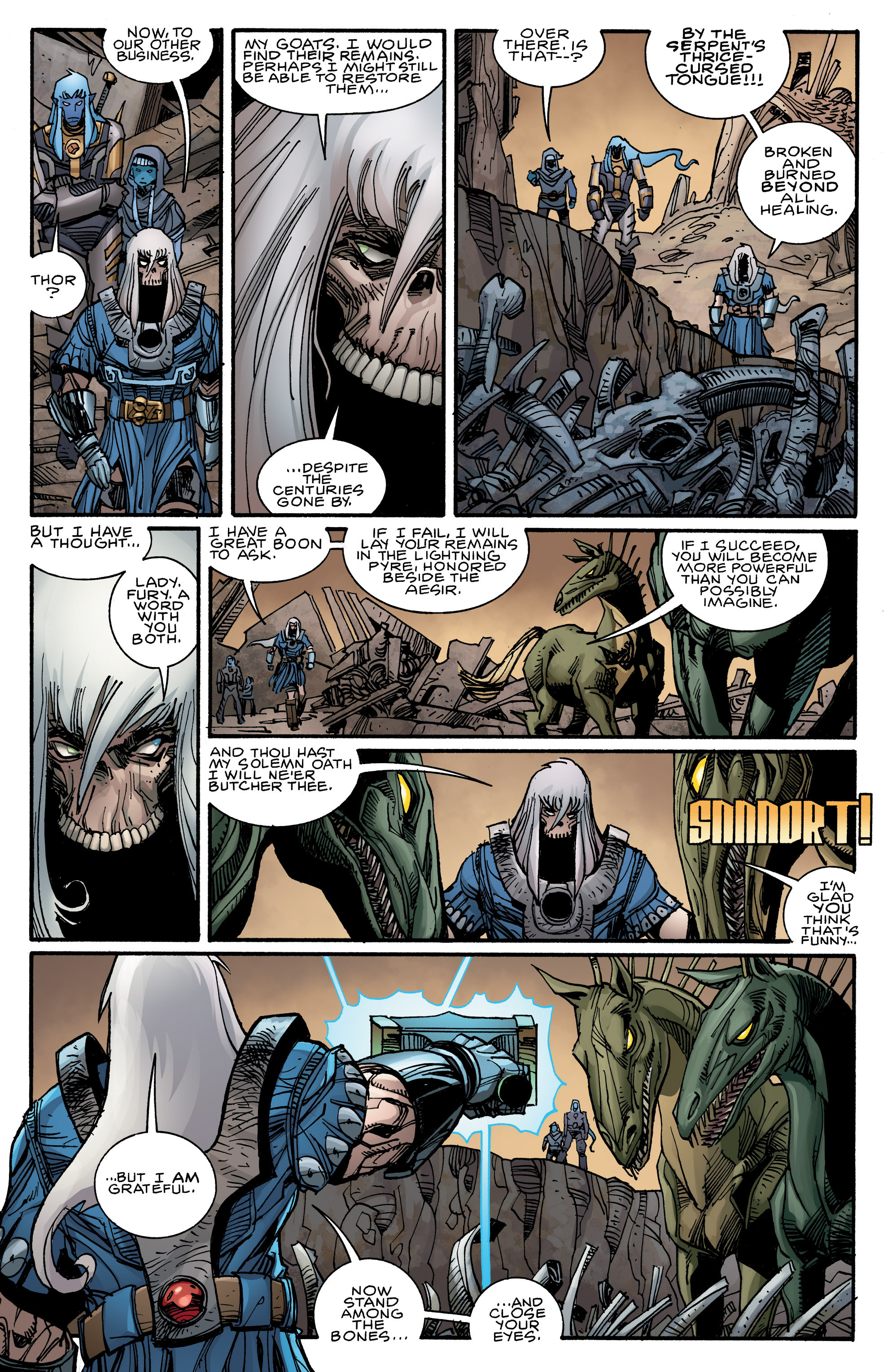 Read online Ragnarok comic -  Issue #9 - 19