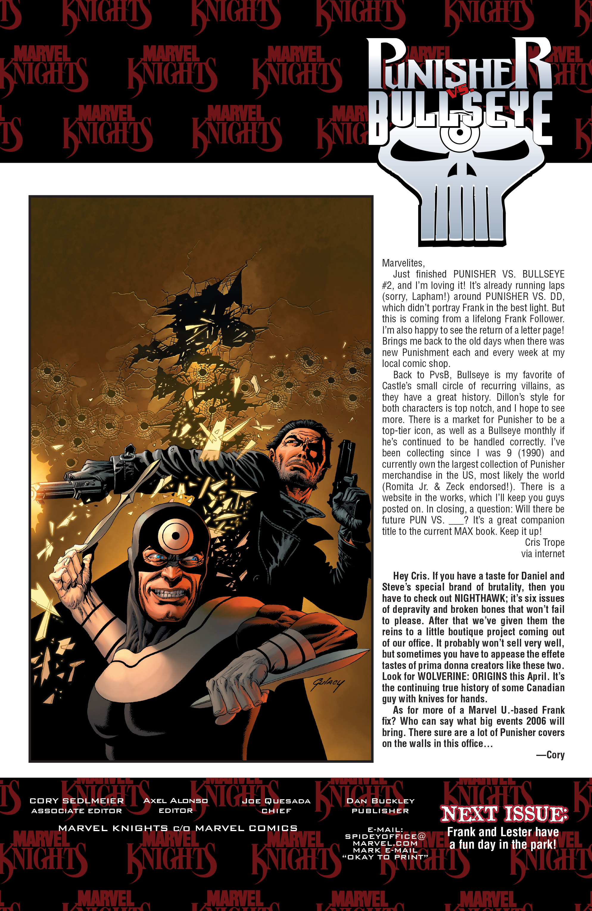 Read online Punisher vs. Bullseye comic -  Issue #4 - 25