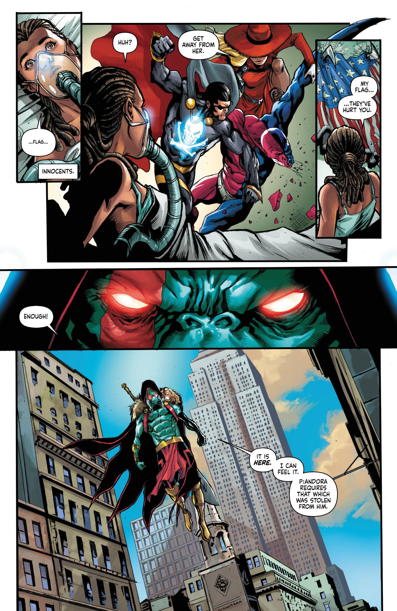 Read online Project Superpowers: Chapter Three comic -  Issue #4 - 23