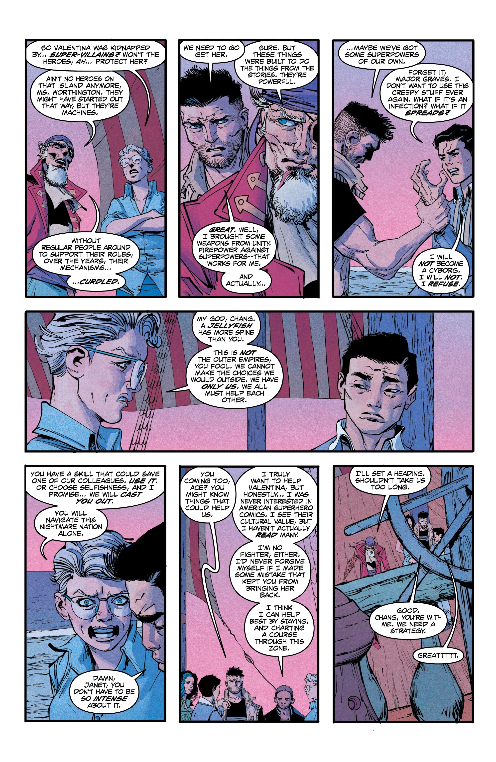 Read online Undiscovered Country comic -  Issue #14 - 14