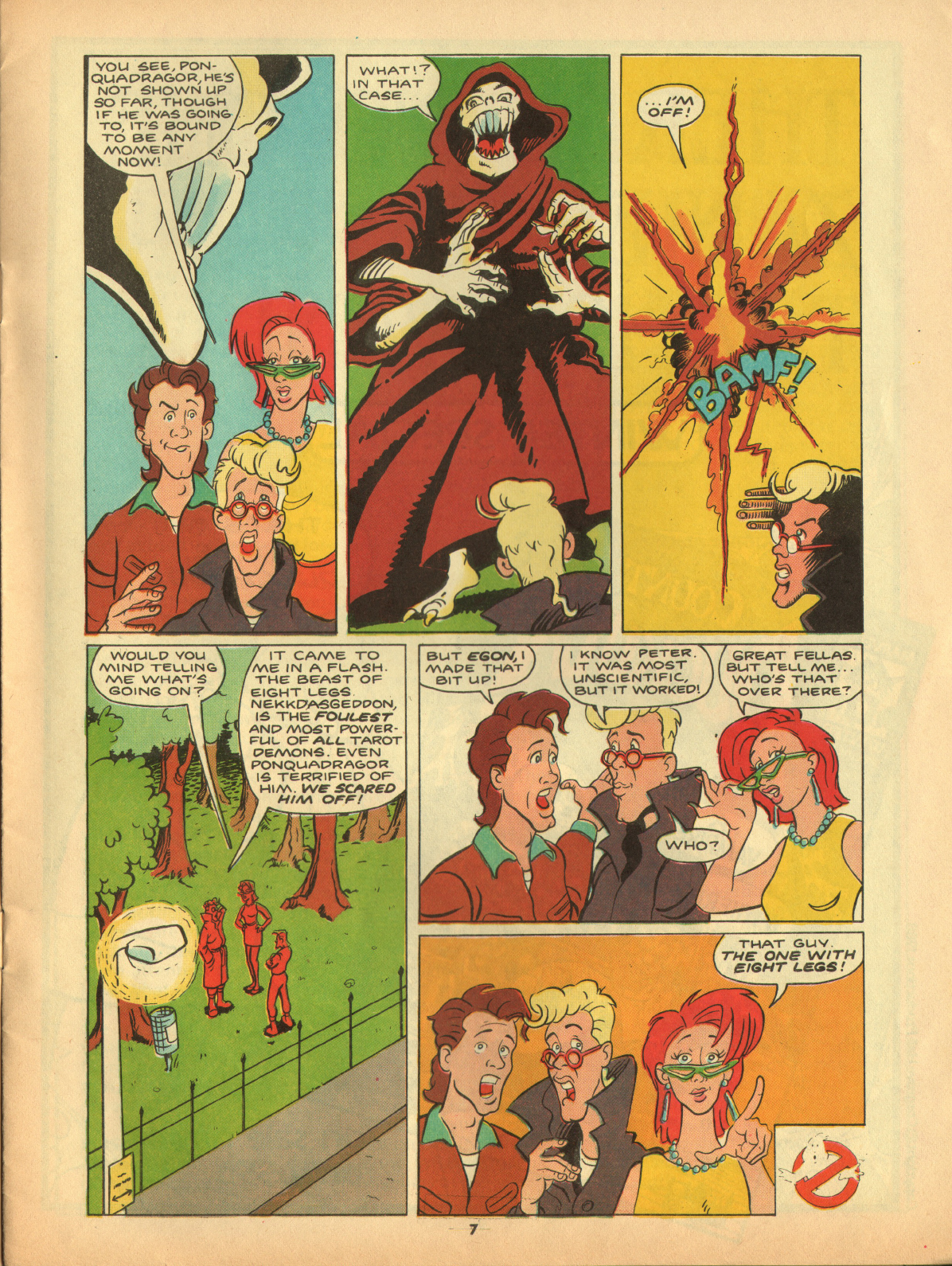 Read online The Real Ghostbusters comic -  Issue #21 - 7