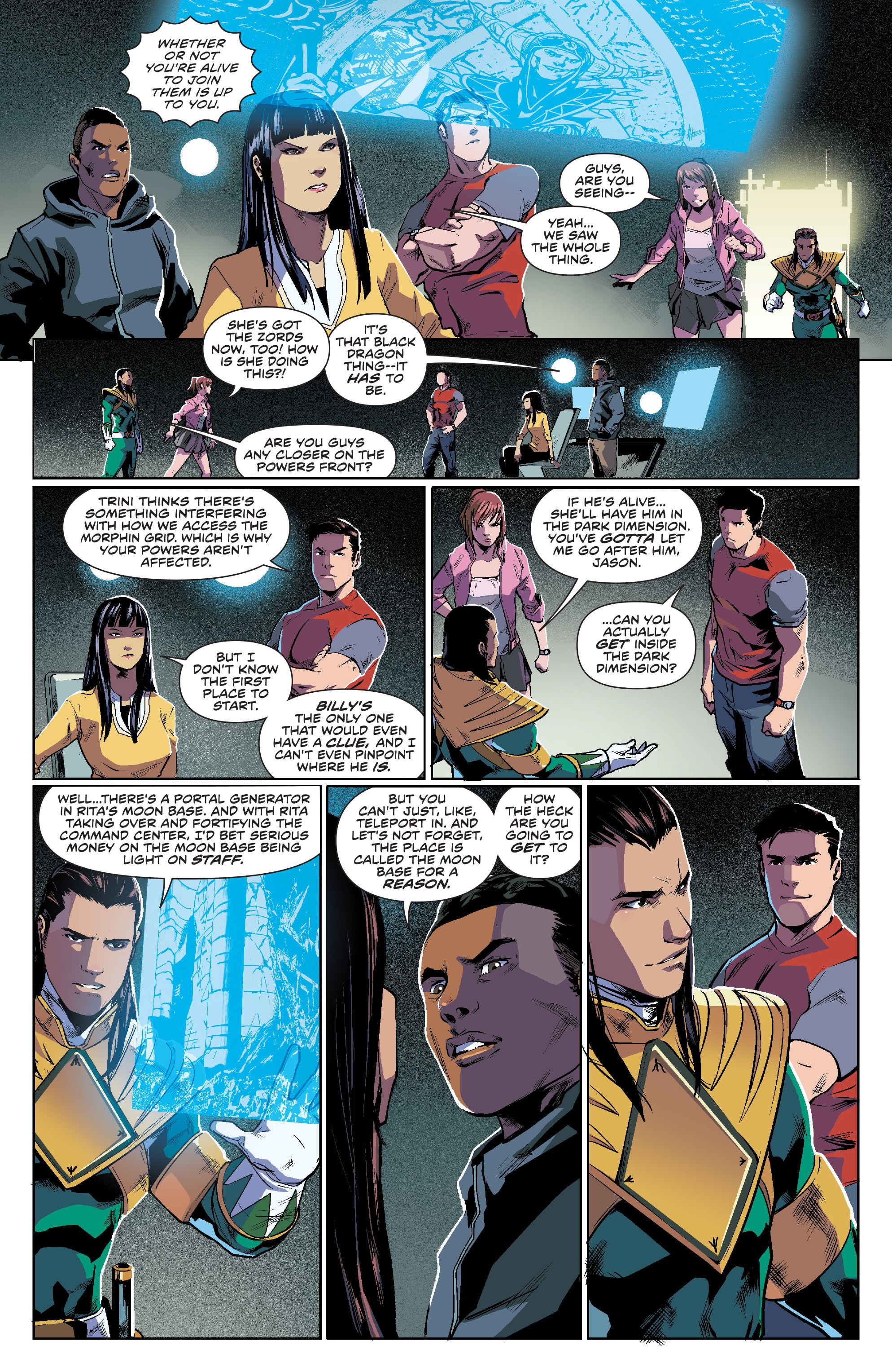 Read online Mighty Morphin Power Rangers comic -  Issue #7 - 13