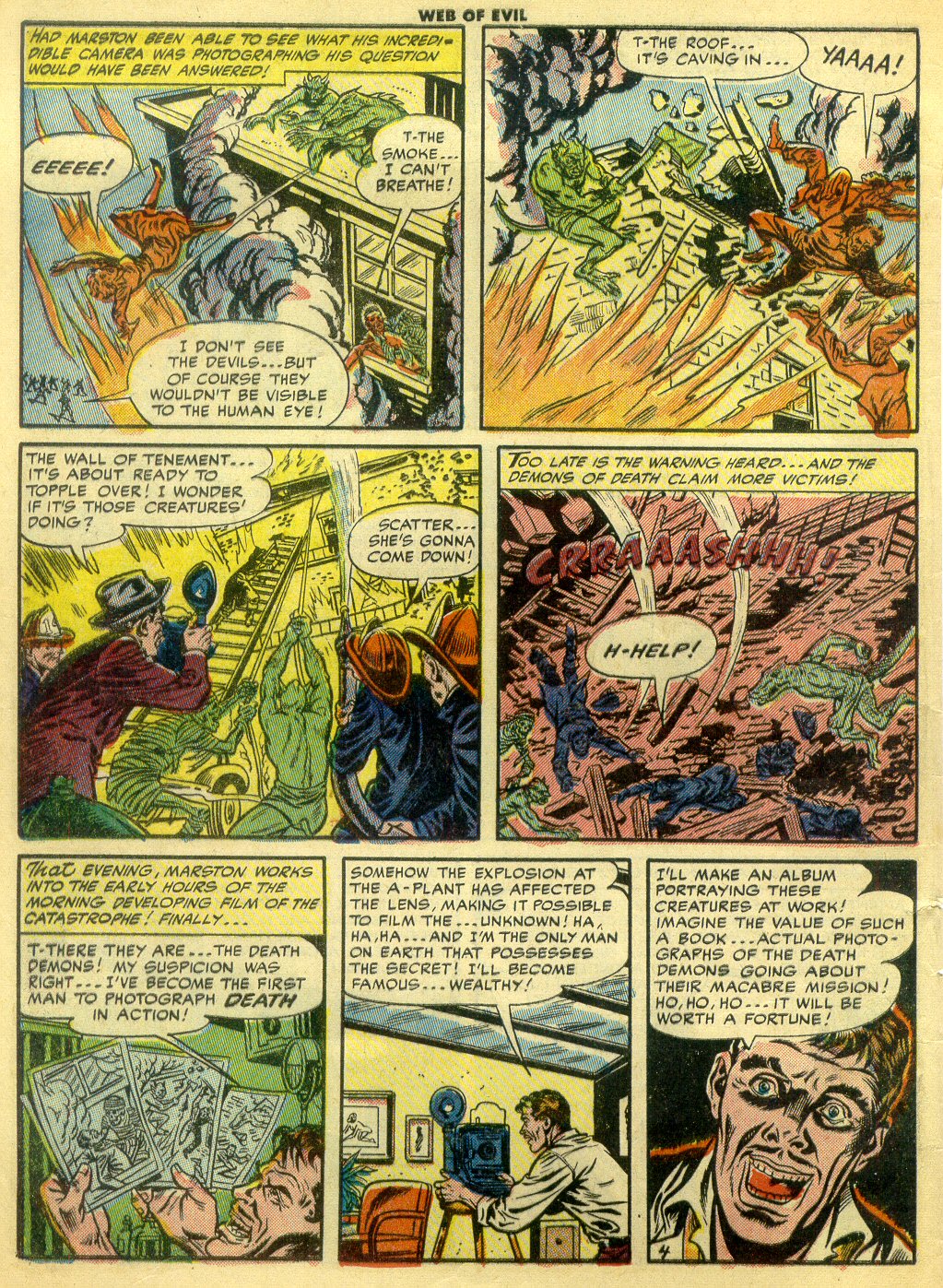 Read online Web of Evil comic -  Issue #21 - 5