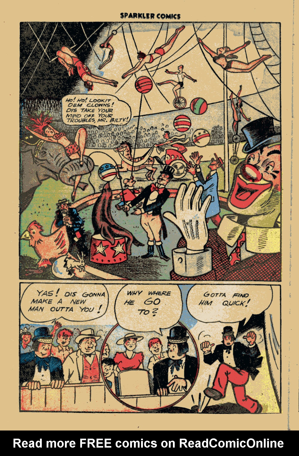 Read online Sparkler Comics comic -  Issue #58 - 38