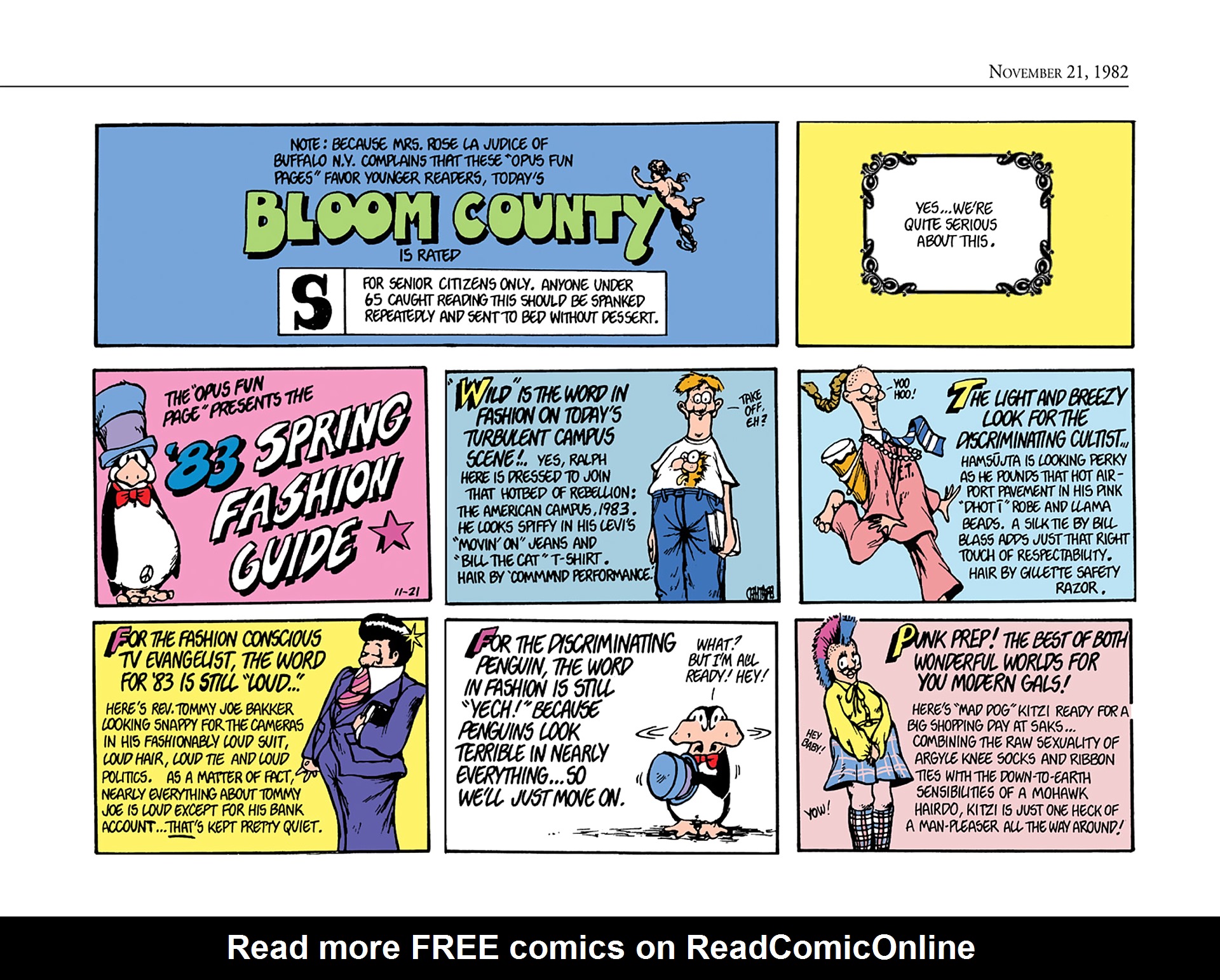 Read online The Bloom County Digital Library comic -  Issue # TPB 2 (Part 4) - 37