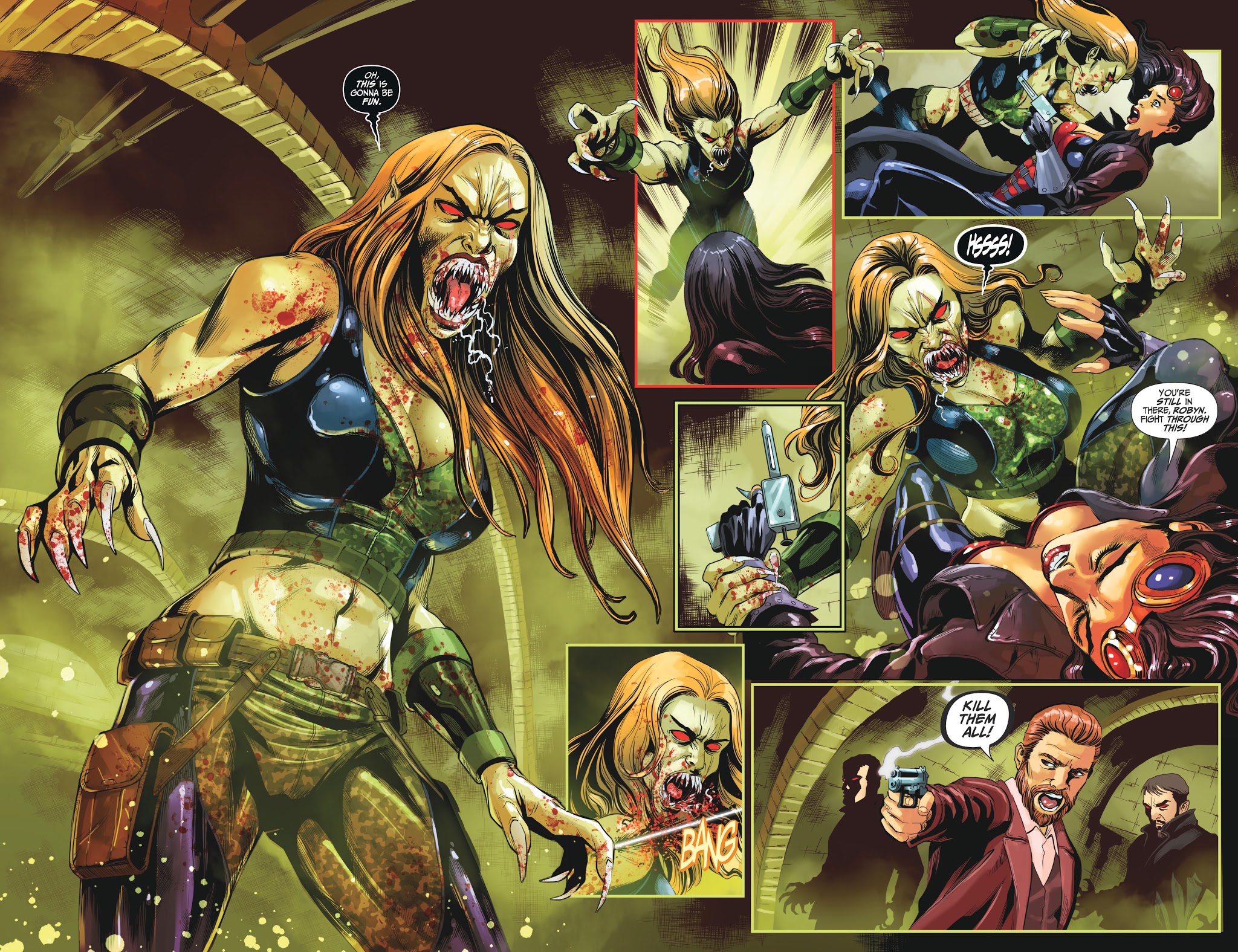 Read online Van Helsing vs. Robyn Hood comic -  Issue #3 - 16