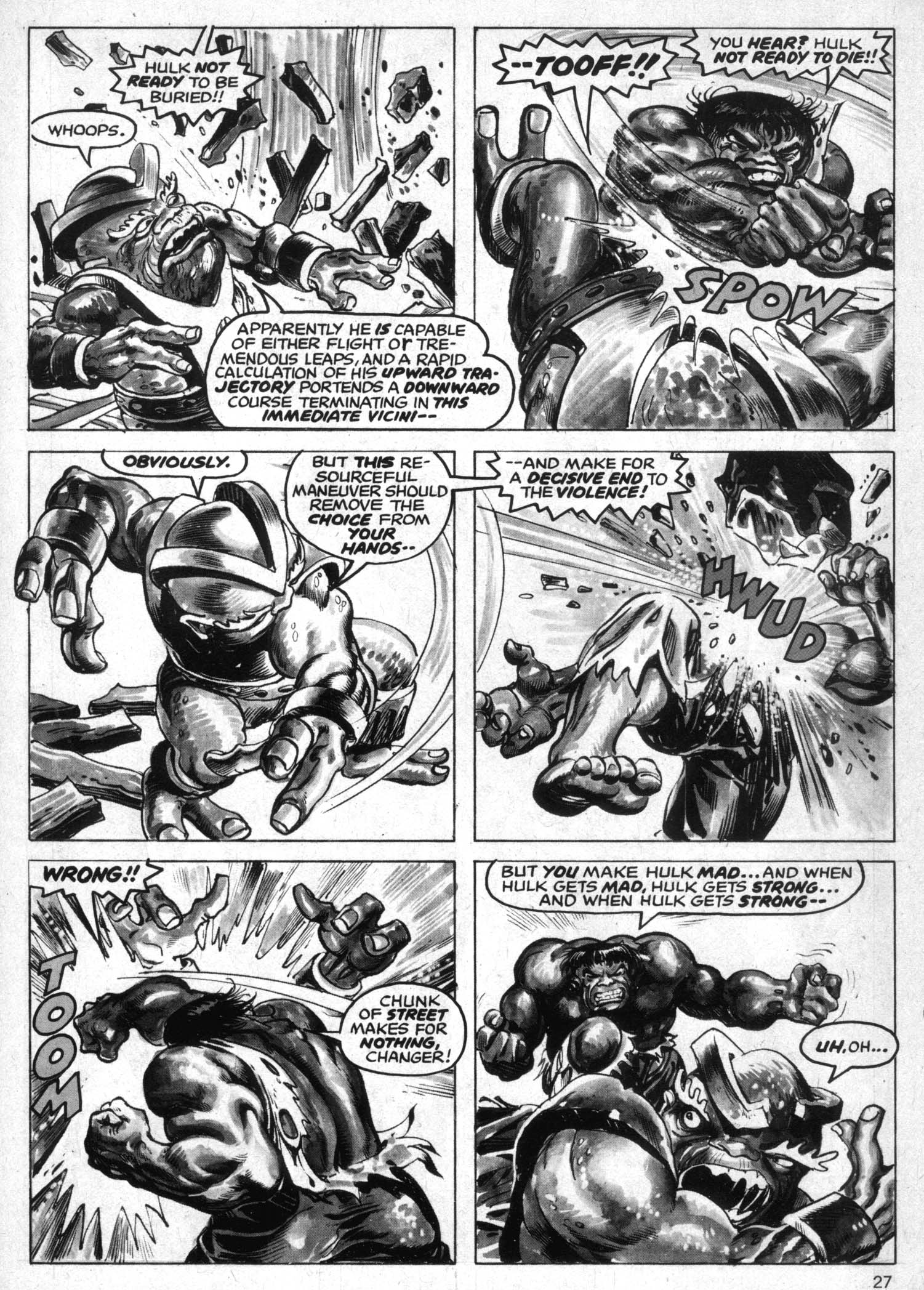 Read online The Rampaging Hulk comic -  Issue #1 - 25