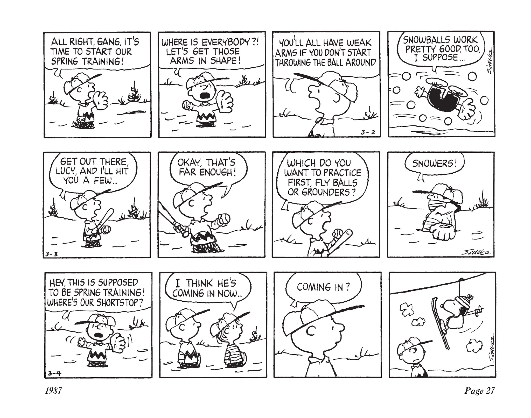 Read online The Complete Peanuts comic -  Issue # TPB 19 - 42