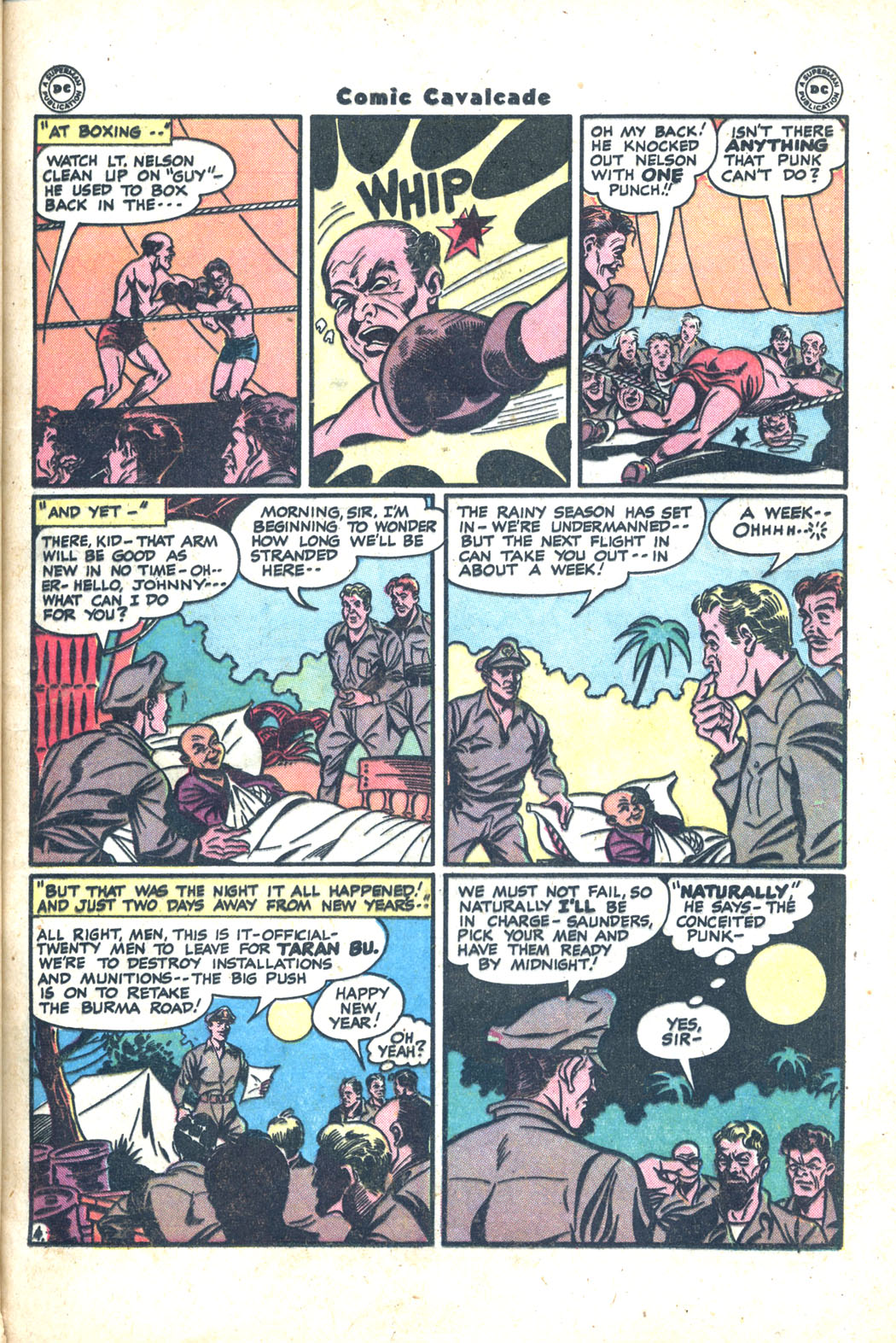 Read online Comic Cavalcade comic -  Issue #23 - 25