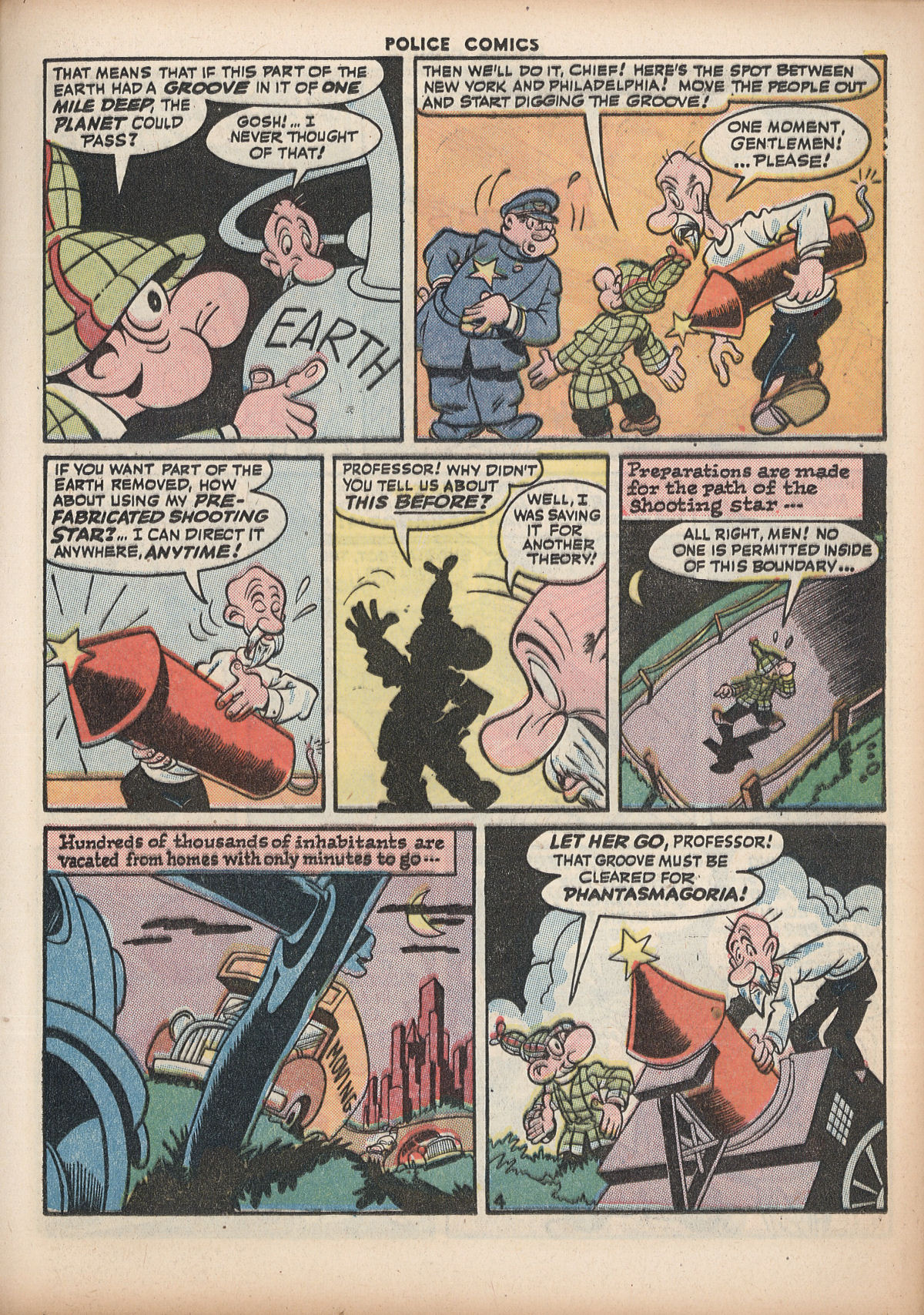 Read online Police Comics comic -  Issue #47 - 21