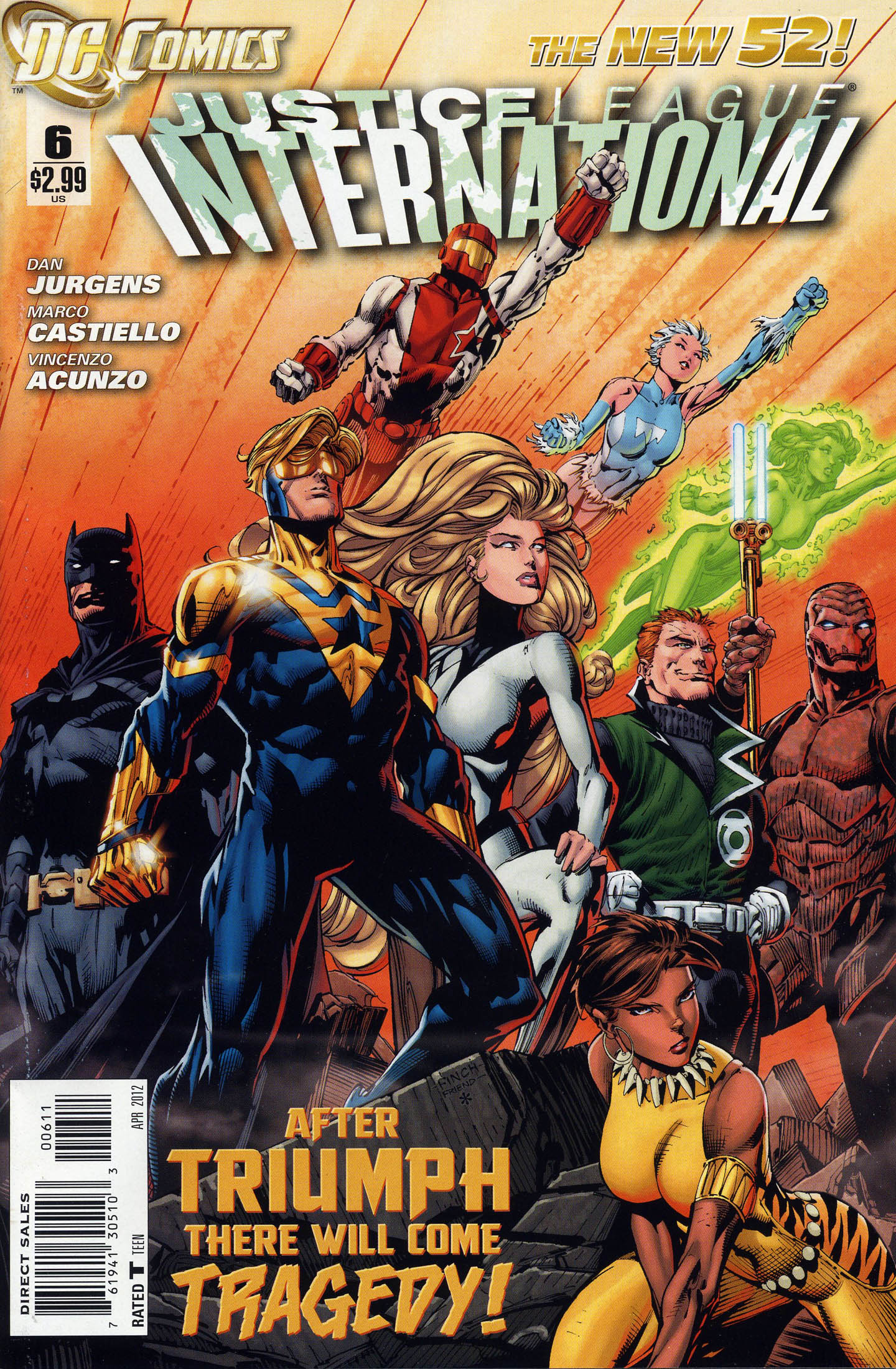 Read online Justice League International (2011) comic -  Issue #6 - 1