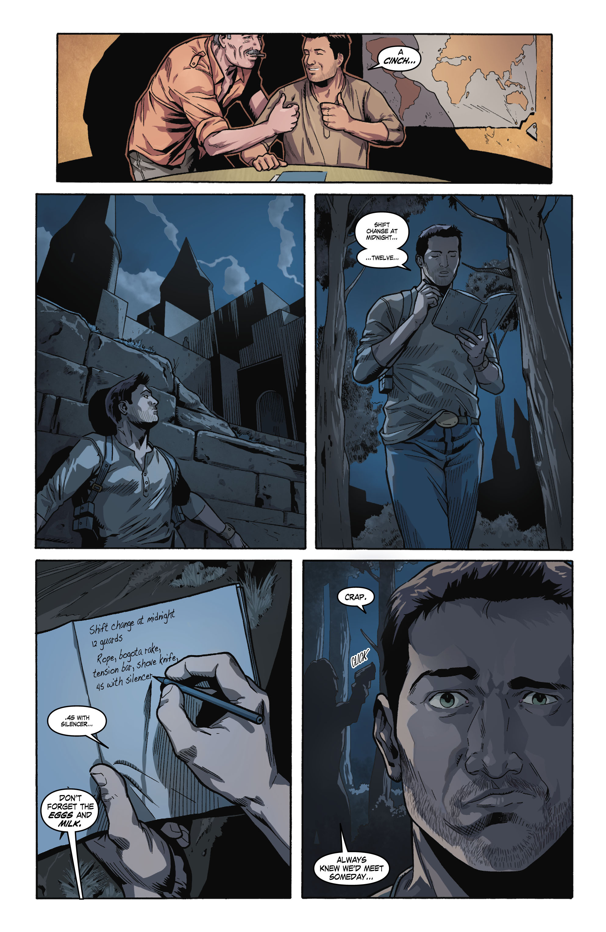 Read online Uncharted comic -  Issue #1 - 20