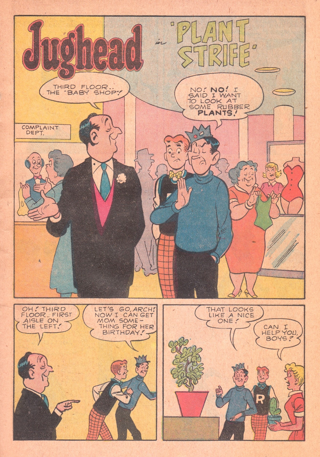 Read online Archie's Pal Jughead comic -  Issue #67 - 14