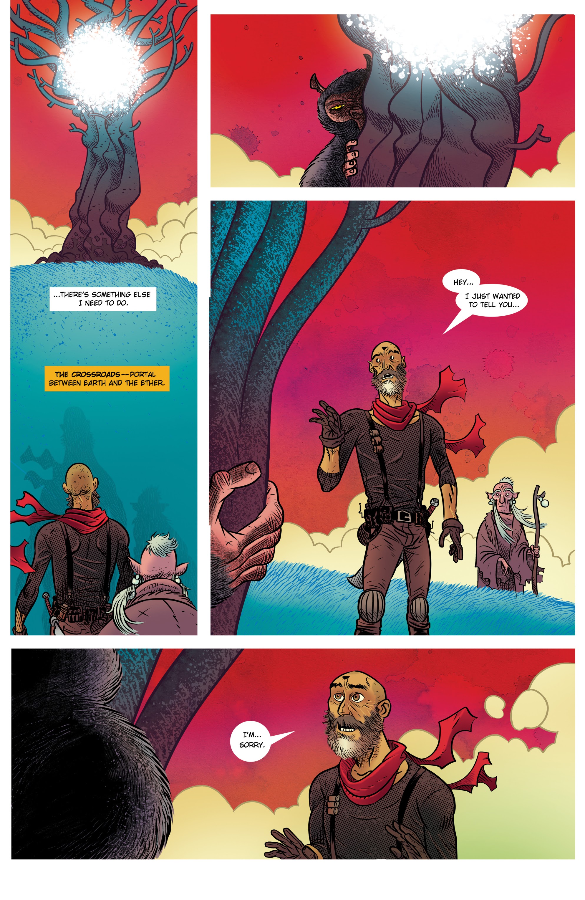 Read online Ether: The Disappearance of Violet Bell comic -  Issue # _TPB - 22