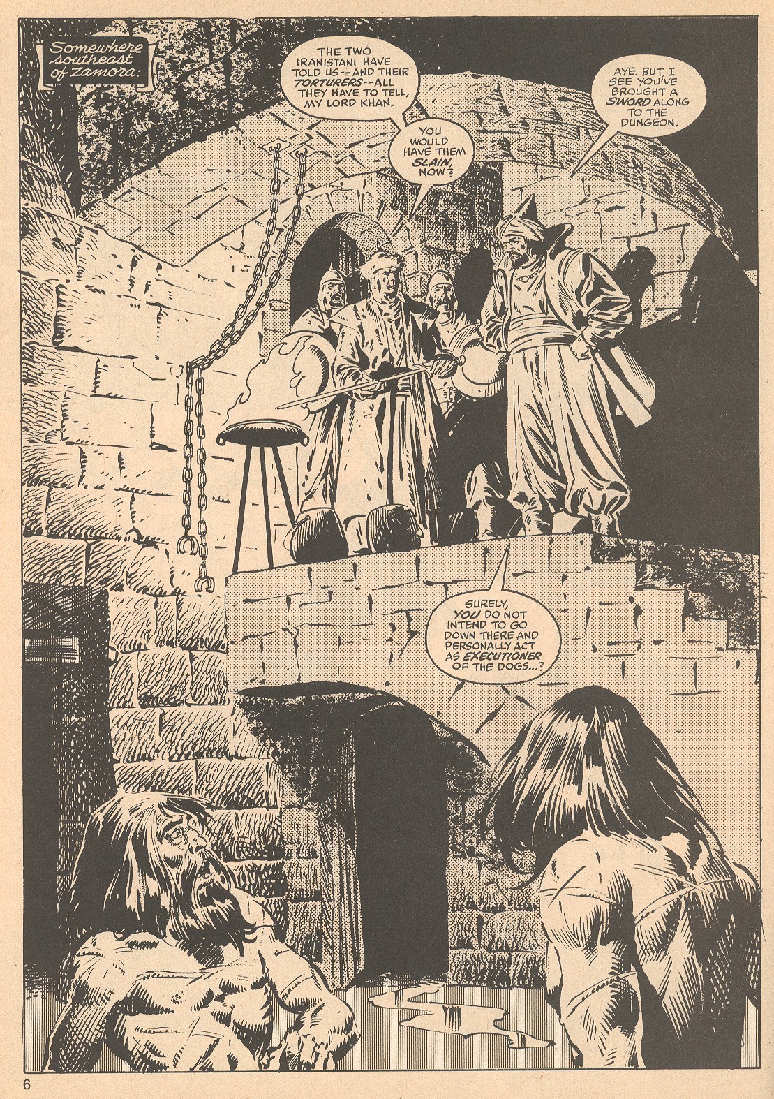 Read online The Savage Sword Of Conan comic -  Issue #56 - 6