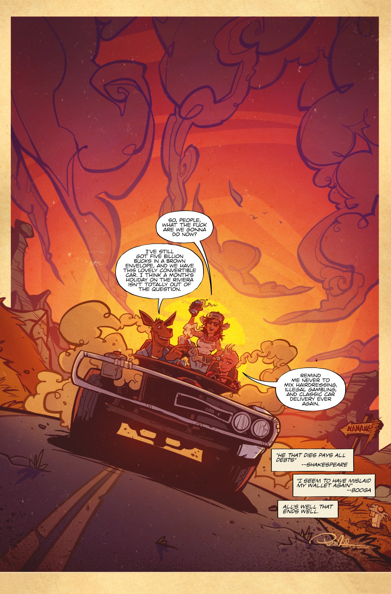 Read online Tank Girl: 21st Century Tank Girl comic -  Issue #2 - 15