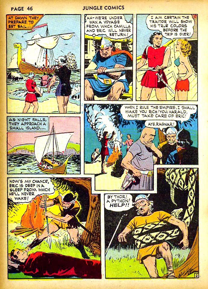 Read online Jungle Comics comic -  Issue #23 - 50