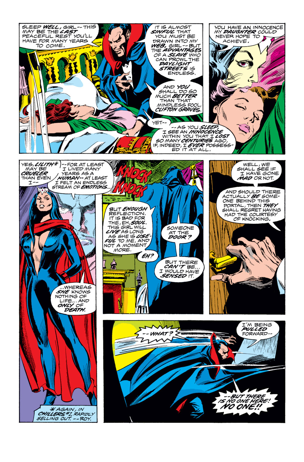 Read online Tomb of Dracula (1972) comic -  Issue #23 - 6