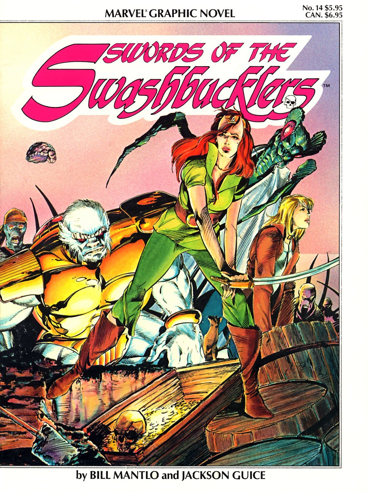Read online Marvel Graphic Novel comic -  Issue #14 - Swords of the Swashbucklers - 1