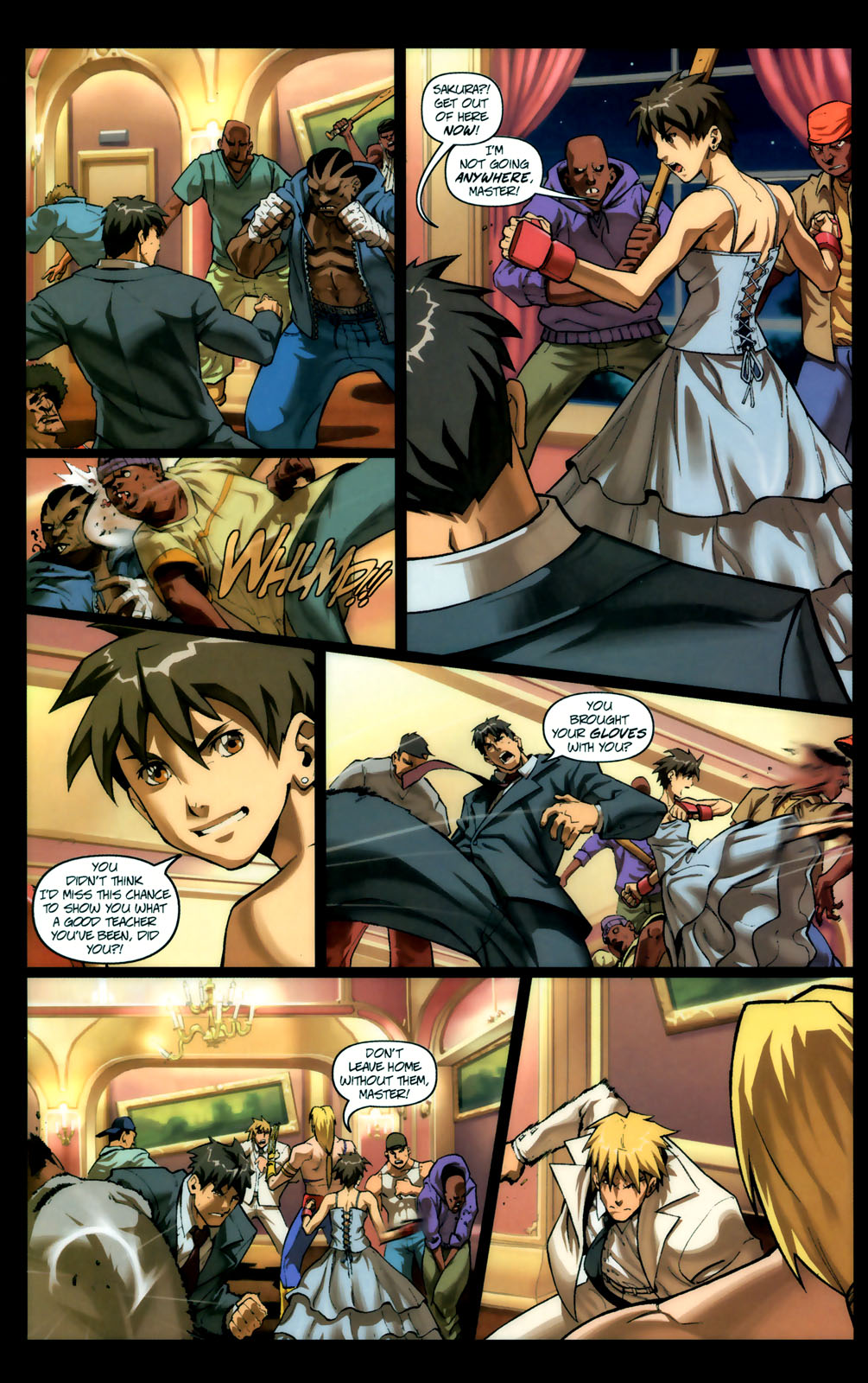 Read online Street Fighter (2003) comic -  Issue #13 - 14