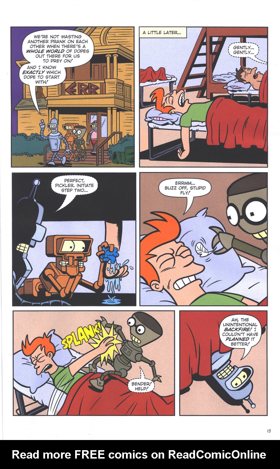 Read online Futurama Comics comic -  Issue #41 - 13