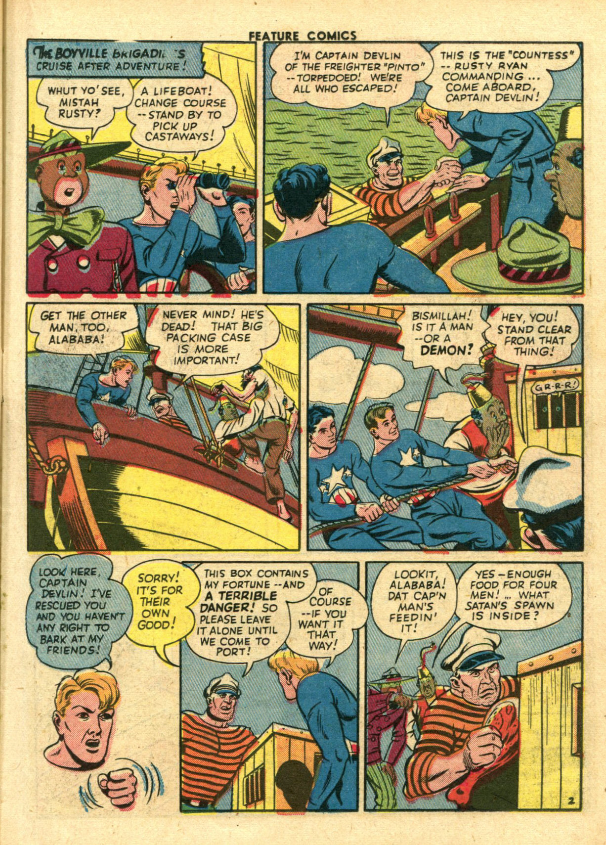 Read online Feature Comics comic -  Issue #75 - 23