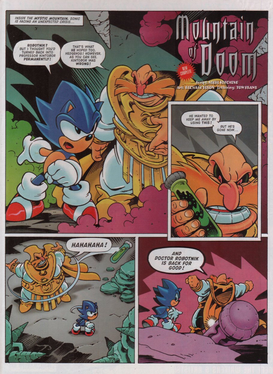 Read online Sonic the Comic comic -  Issue #152 - 2