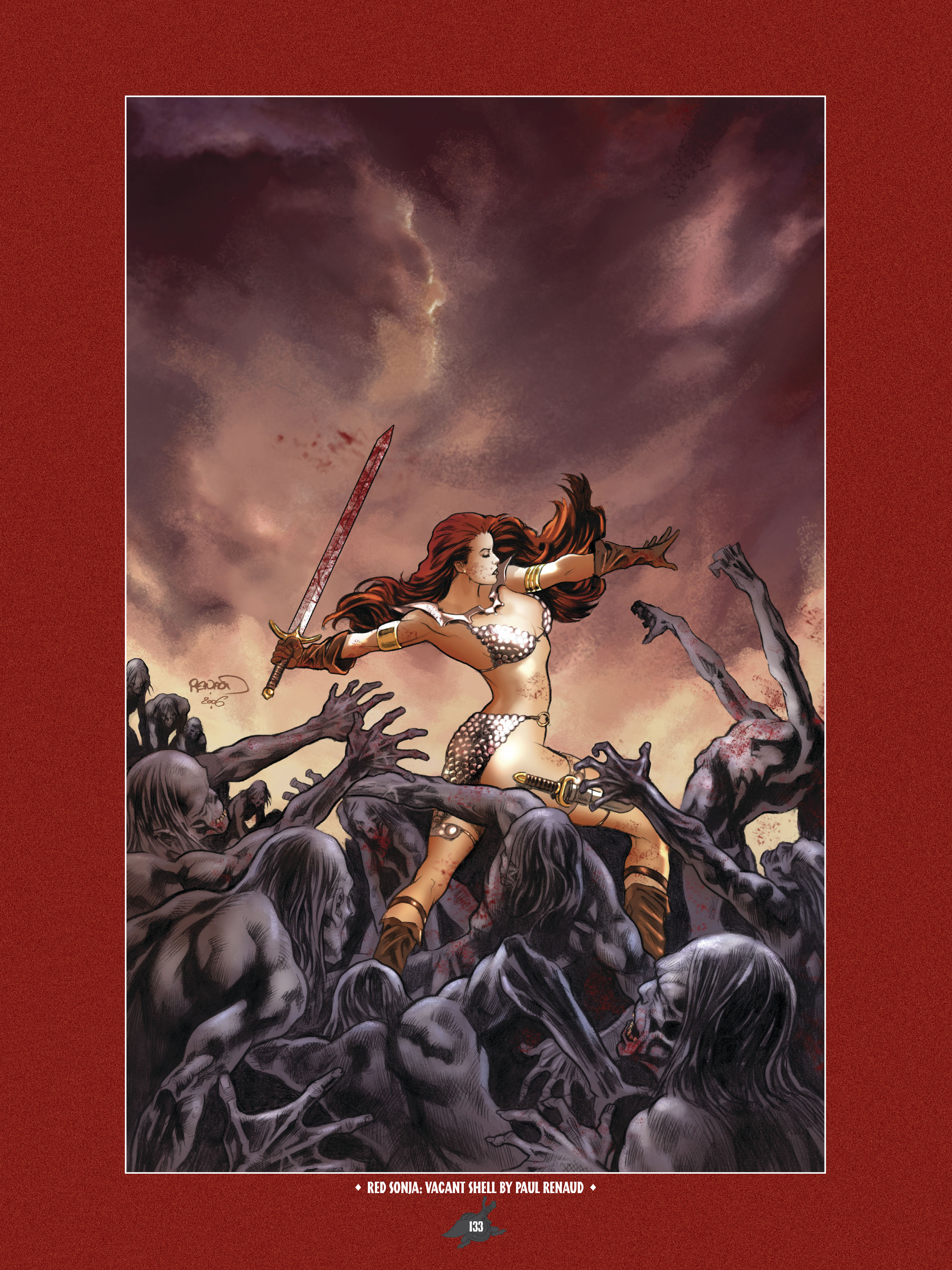 Read online The Art of Red Sonja comic -  Issue # TPB 1 (Part 2) - 31