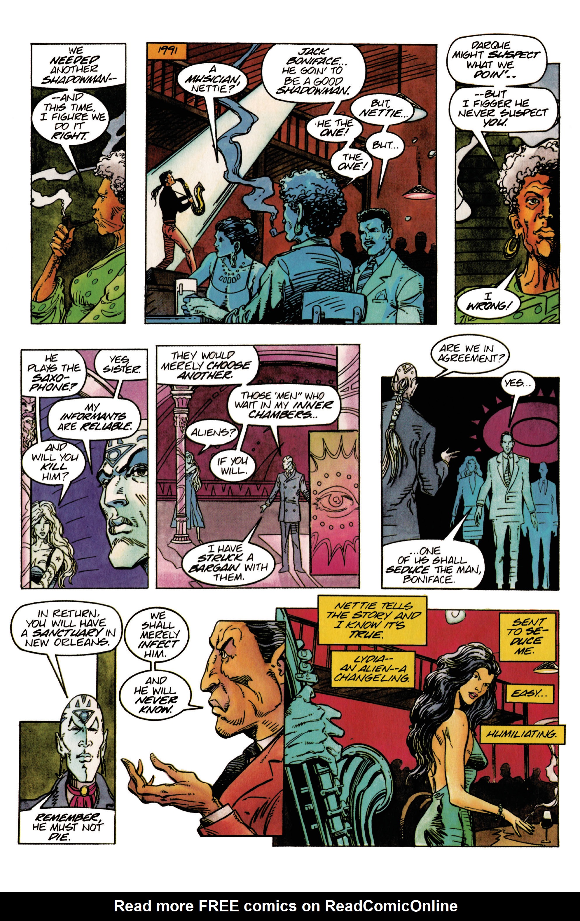 Read online Valiant Masters Shadowman comic -  Issue # TPB (Part 2) - 94