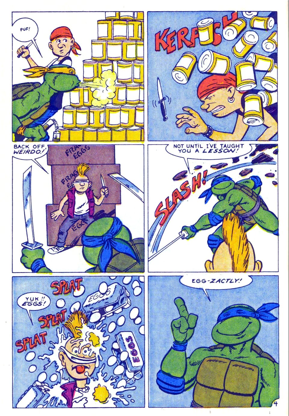 Read online Teenage Mutant Ninja Turtles Adventures (1989) comic -  Issue #1 - 6