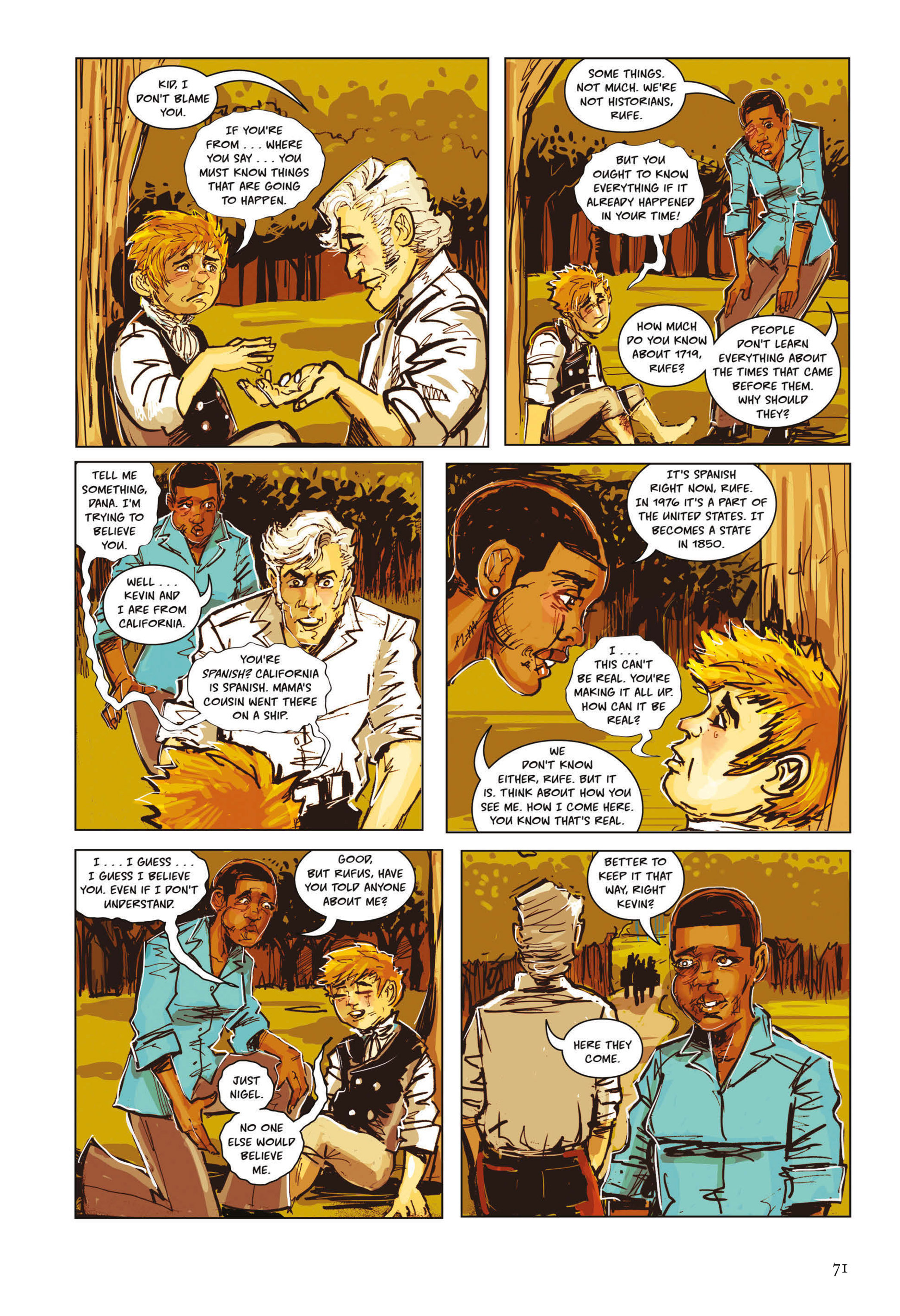 Read online Kindred: A Graphic Novel Adaptation comic -  Issue # TPB (Part 1) - 70