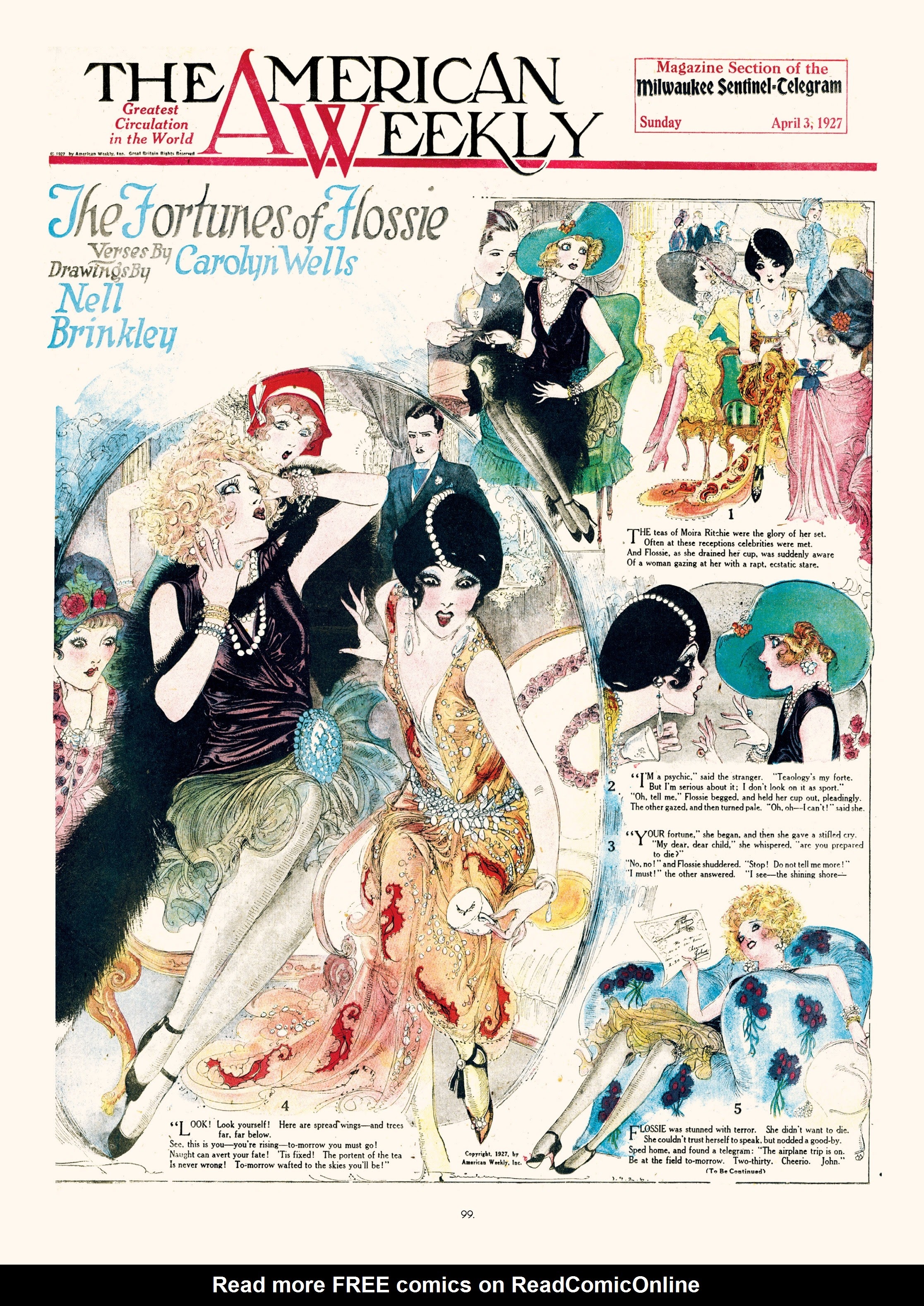 Read online The Brinkley Girls: The Best of Nell Brinkley's Cartoons comic -  Issue # TPB - 99