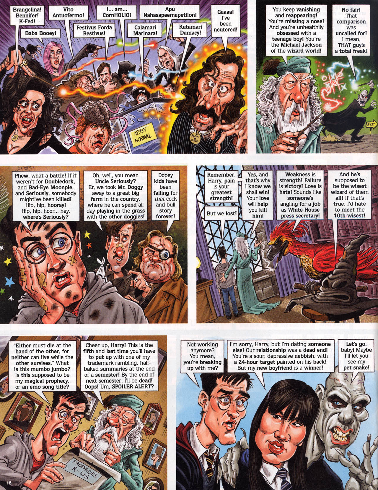 Read online MAD comic -  Issue #480 - 16