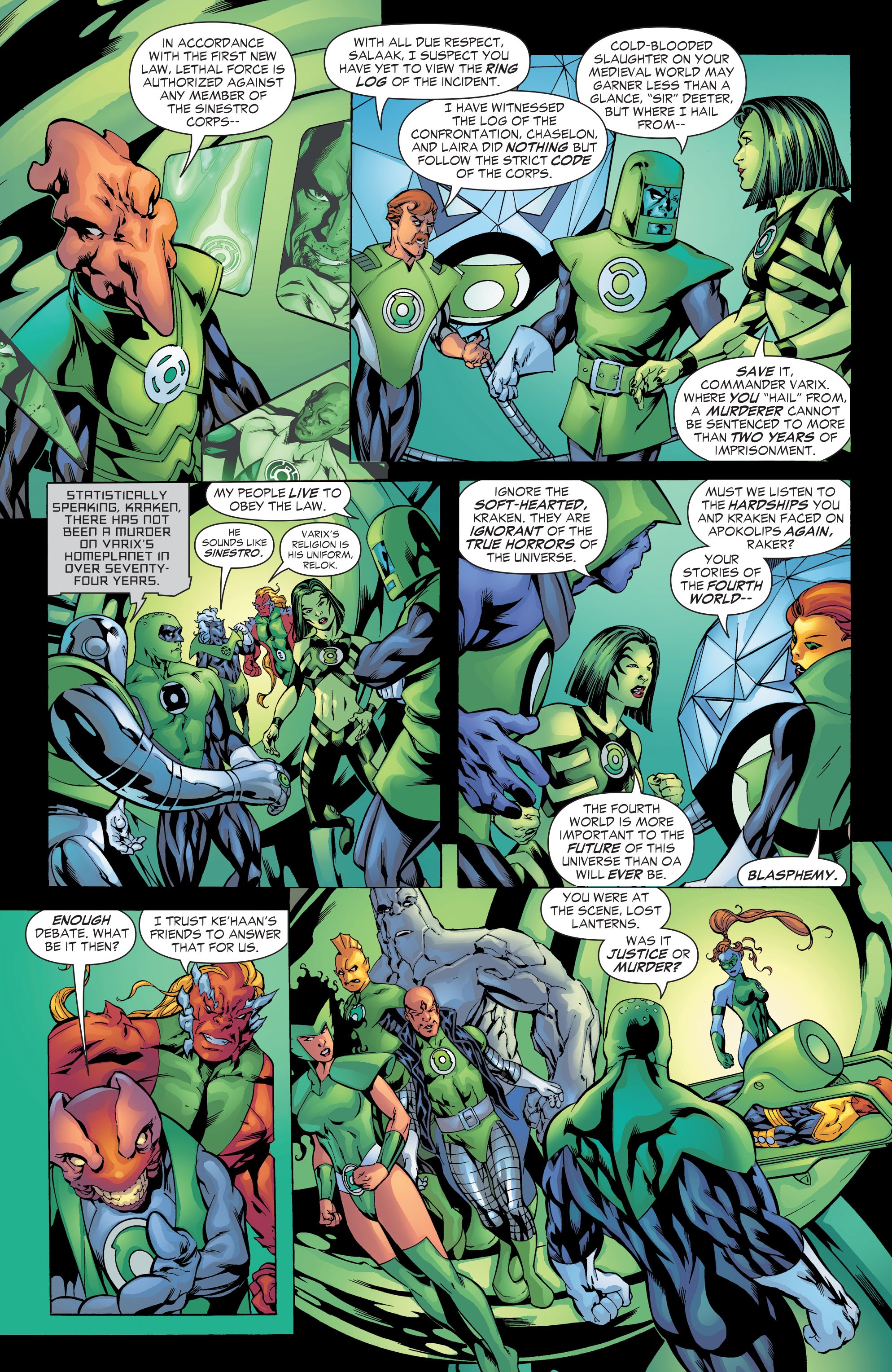 Read online Green Lantern by Geoff Johns comic -  Issue # TPB 4 (Part 1) - 36